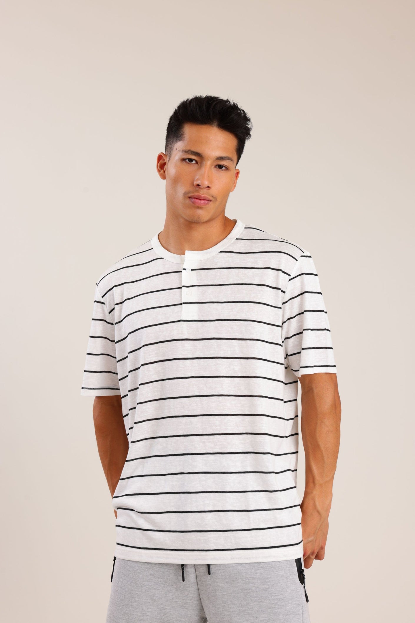 FOX FOX חולצה חולצת פסים עם כפתורים חולצת פסים עם כפתורים