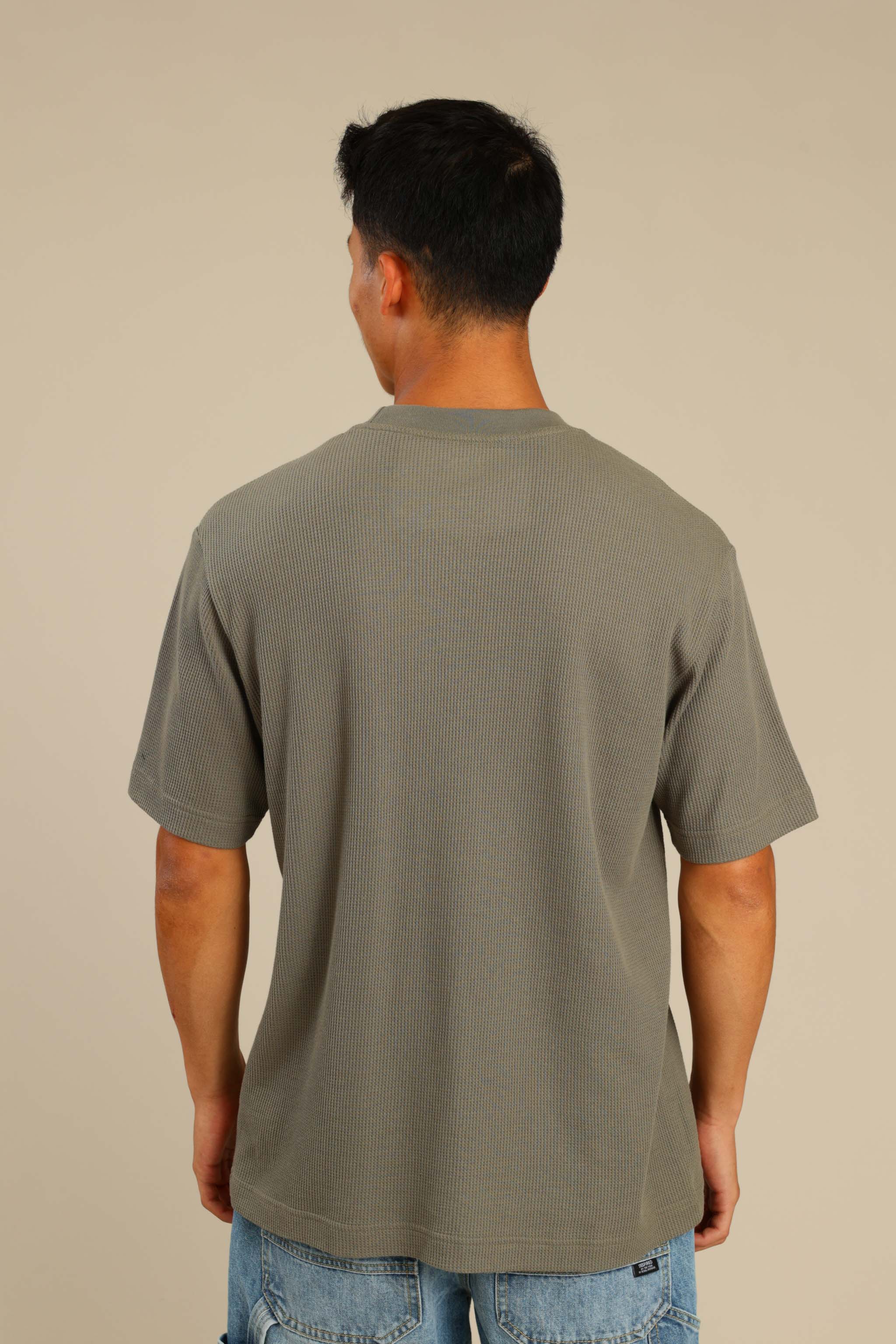 FOX גברים חולצה חולצה חלקה חולצה חלקה