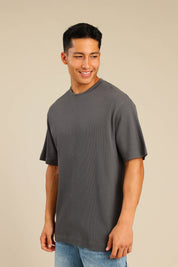 FOX גברים חולצה חולצה חלקה חולצה חלקה