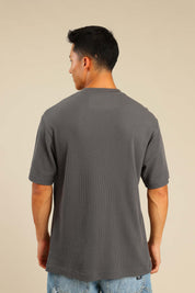 FOX גברים חולצה חולצה חלקה חולצה חלקה