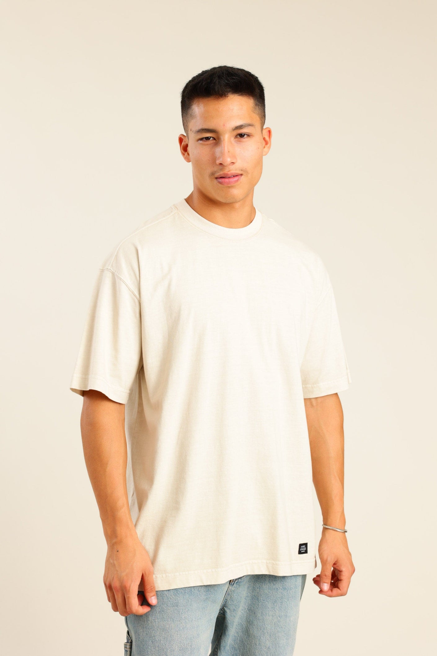 FOX גברים חולצה חולצת אוברסייז חולצת אוברסייז