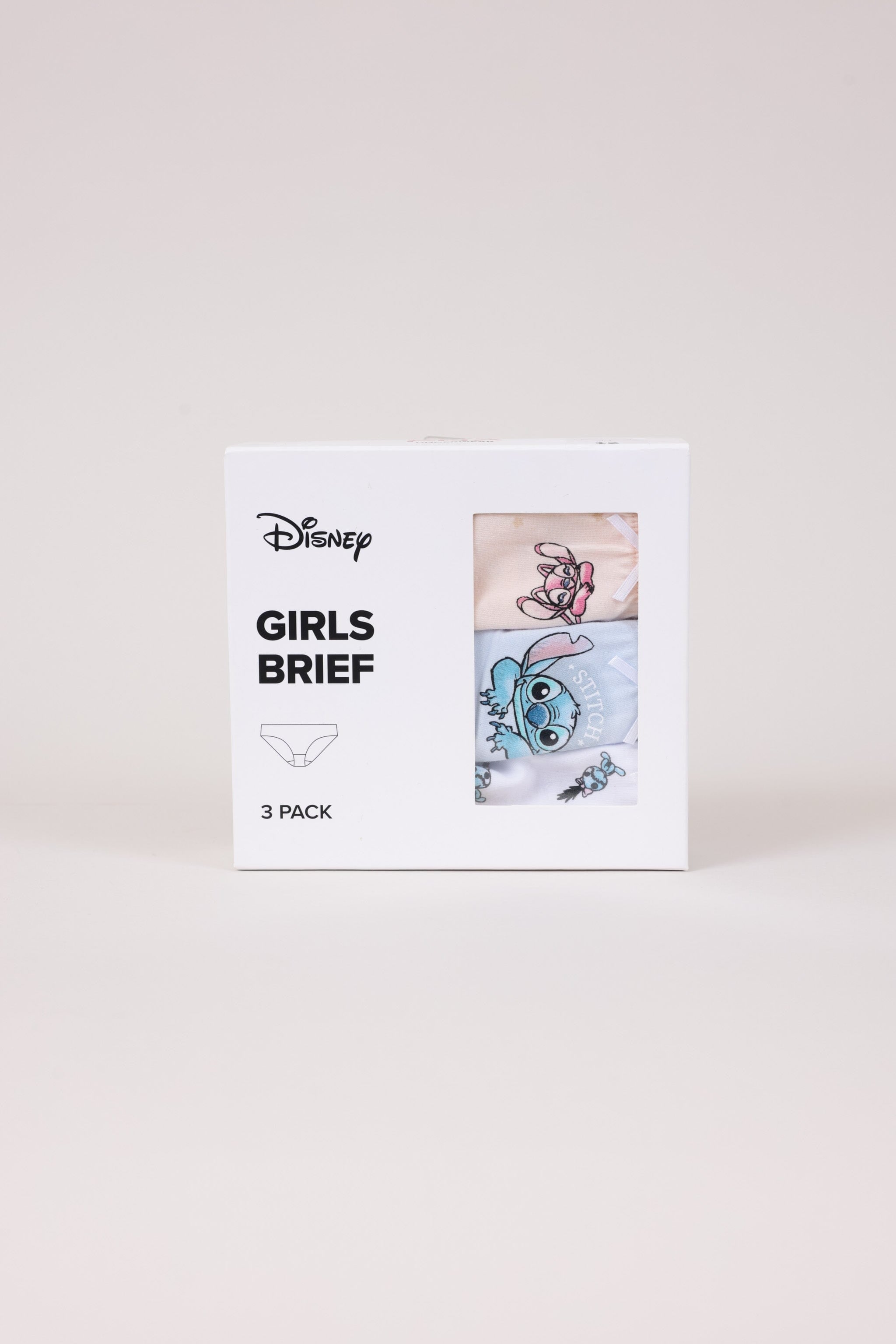 FOX אביזרים תחתונים מארז 3 תחתוני ביקיני בנות ממותג סטיץ' מארז 3 תחתוני ביקיני בנות ממותג סטיץ'