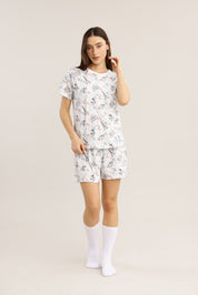 FOX נשים אחר פיג'מה עם הדפס FOX | פיג'מה עם דפוס | קנה עכשיו