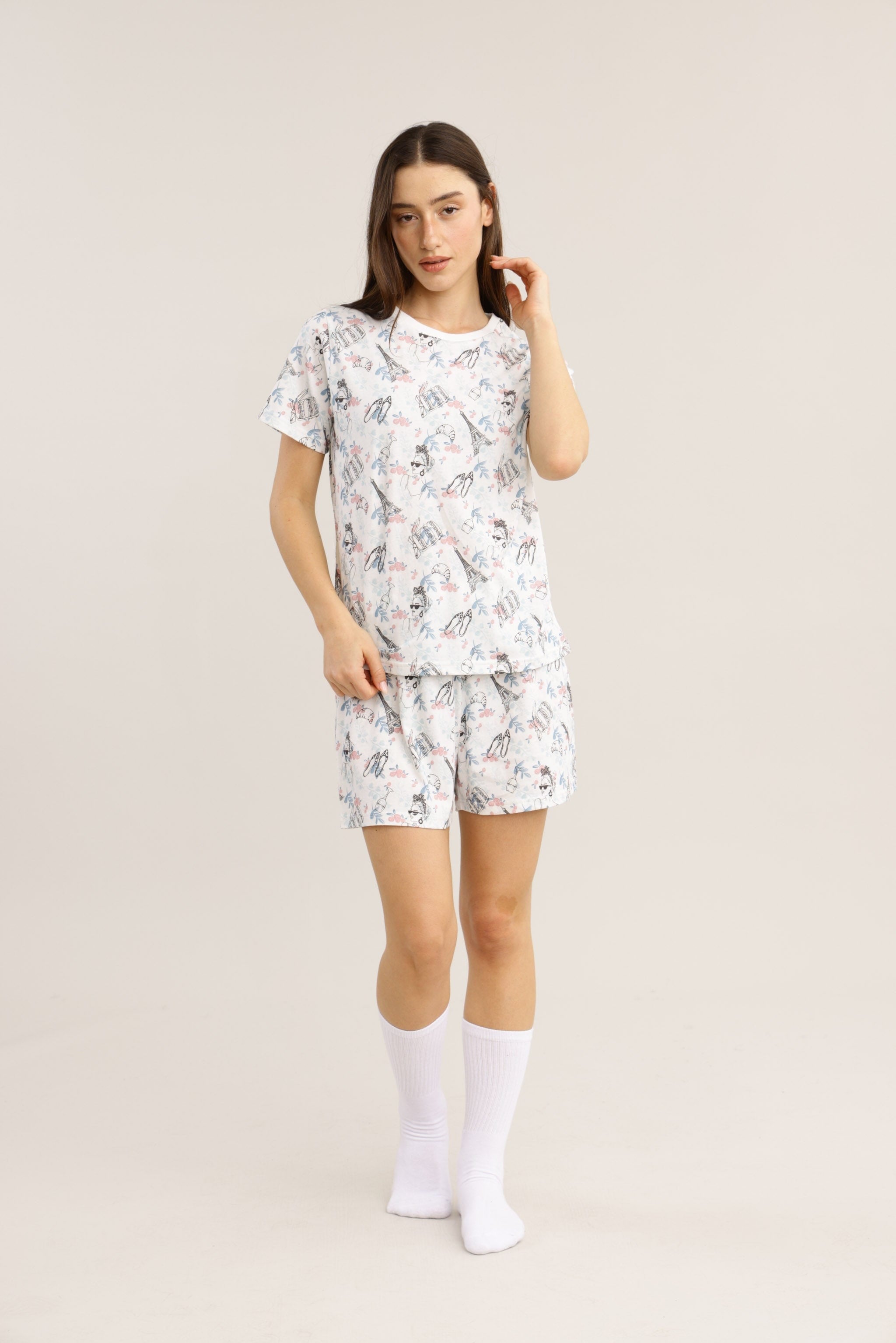 FOX נשים אחר פיג'מה עם הדפס FOX | פיג'מה עם דפוס | קנה עכשיו