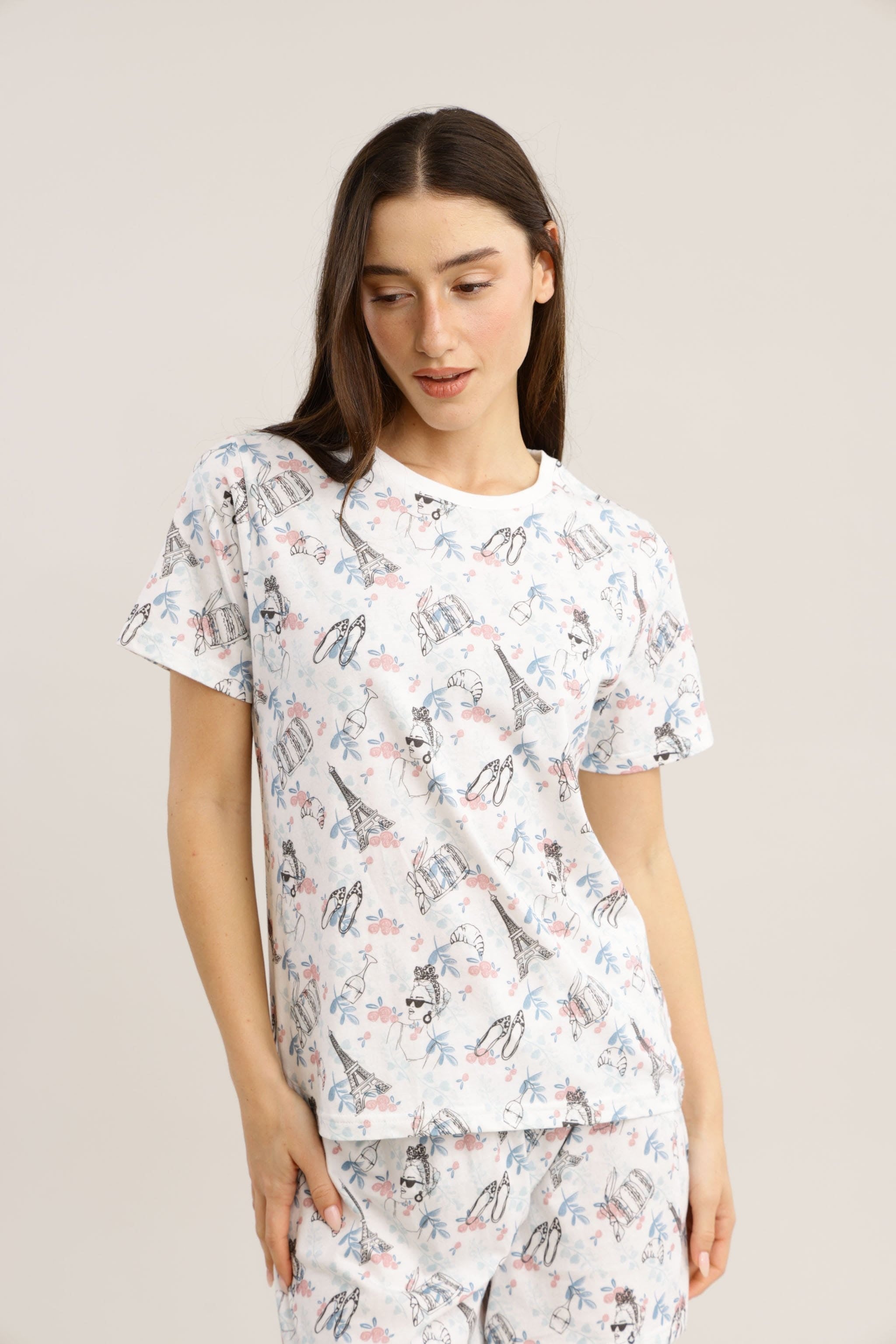 FOX נשים אחר פיג'מה עם הדפס FOX | פיג'מה עם דפוס | קנה עכשיו