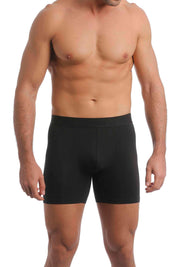 FOX אביזרים תחתונים מארז 2 תחתוני בוקסר ארוך לגבר | שחור מארז 2 תחתוני בוקסר ארוך לגבר | שחור