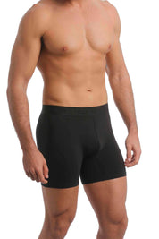 FOX אביזרים תחתונים מארז 2 תחתוני בוקסר ארוך לגבר | שחור מארז 2 תחתוני בוקסר ארוך לגבר | שחור