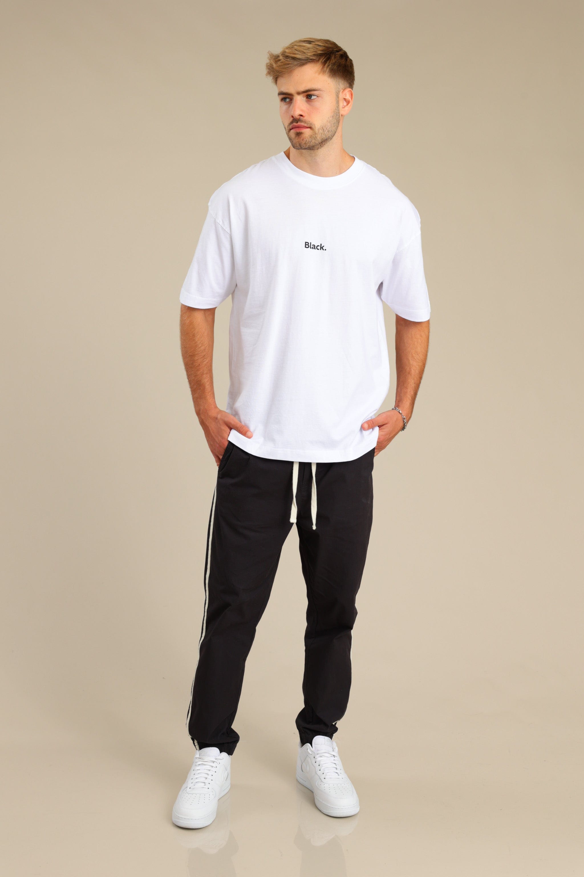 FOX גברים מכנסיים מכנסי אריג מכנסי אריג