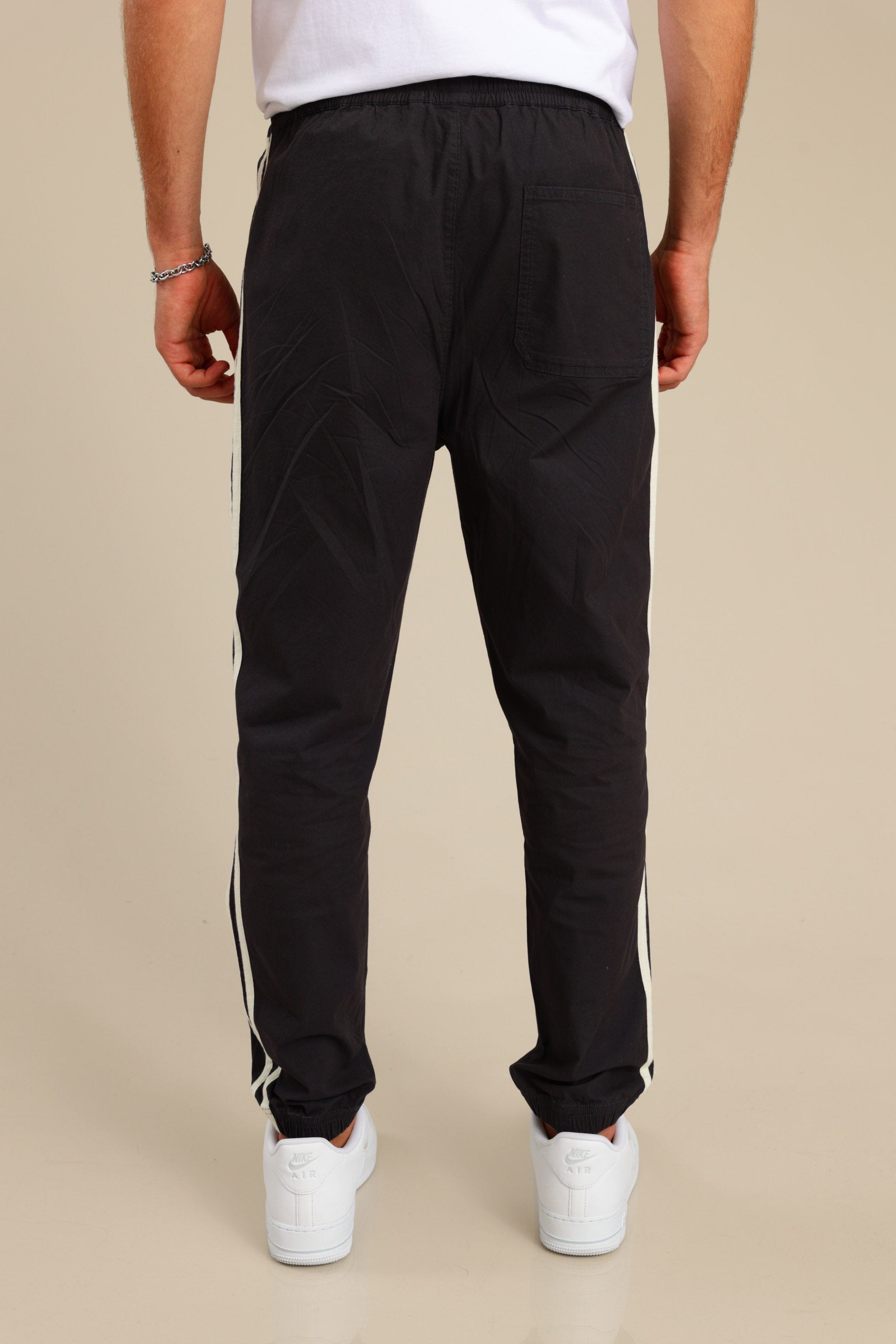 FOX גברים מכנסיים מכנסי אריג מכנסי אריג