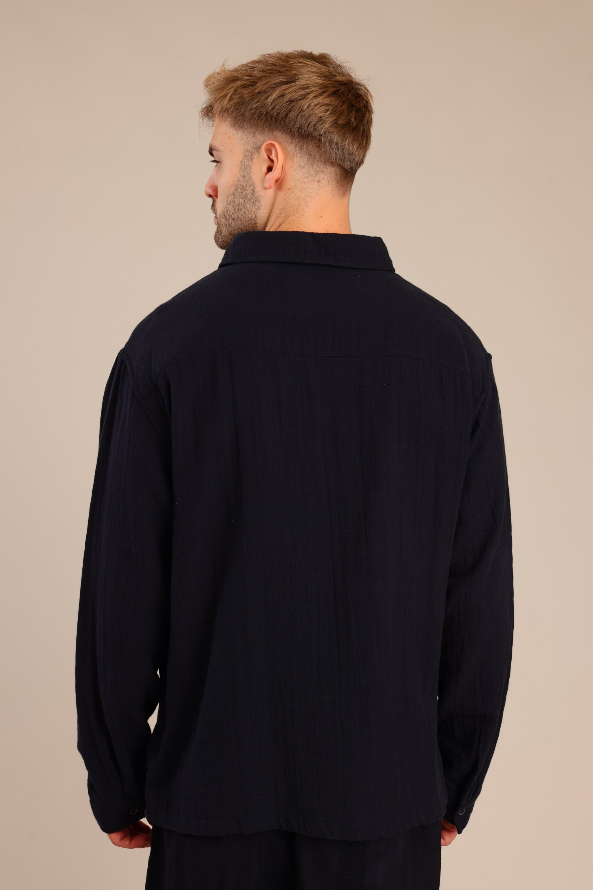 FOX גברים חולצה חולצת טטרה ארוכה חולצת טטרה ארוכה