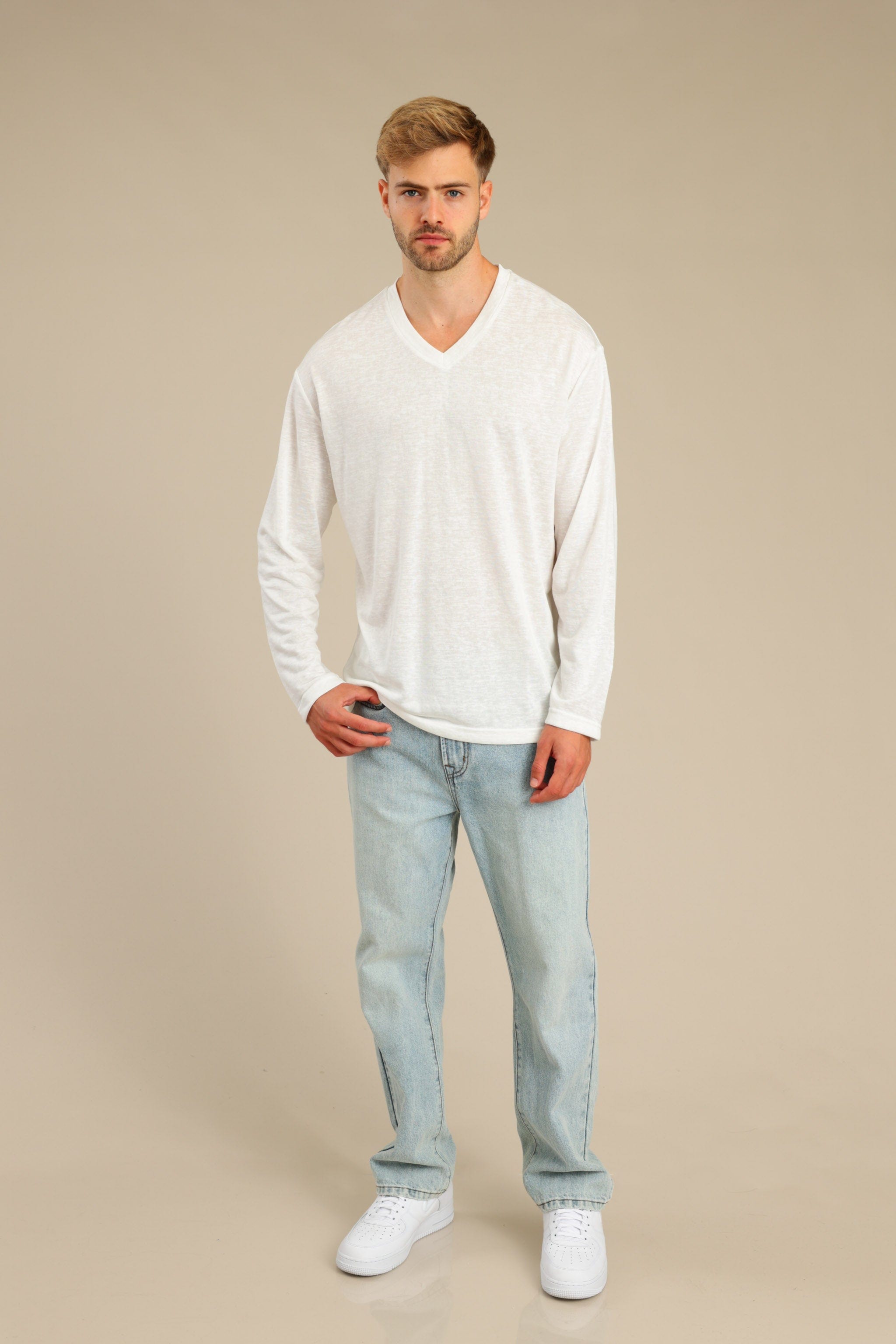 FOX גברים חולצה חולצת סלאב חולצת סלאב