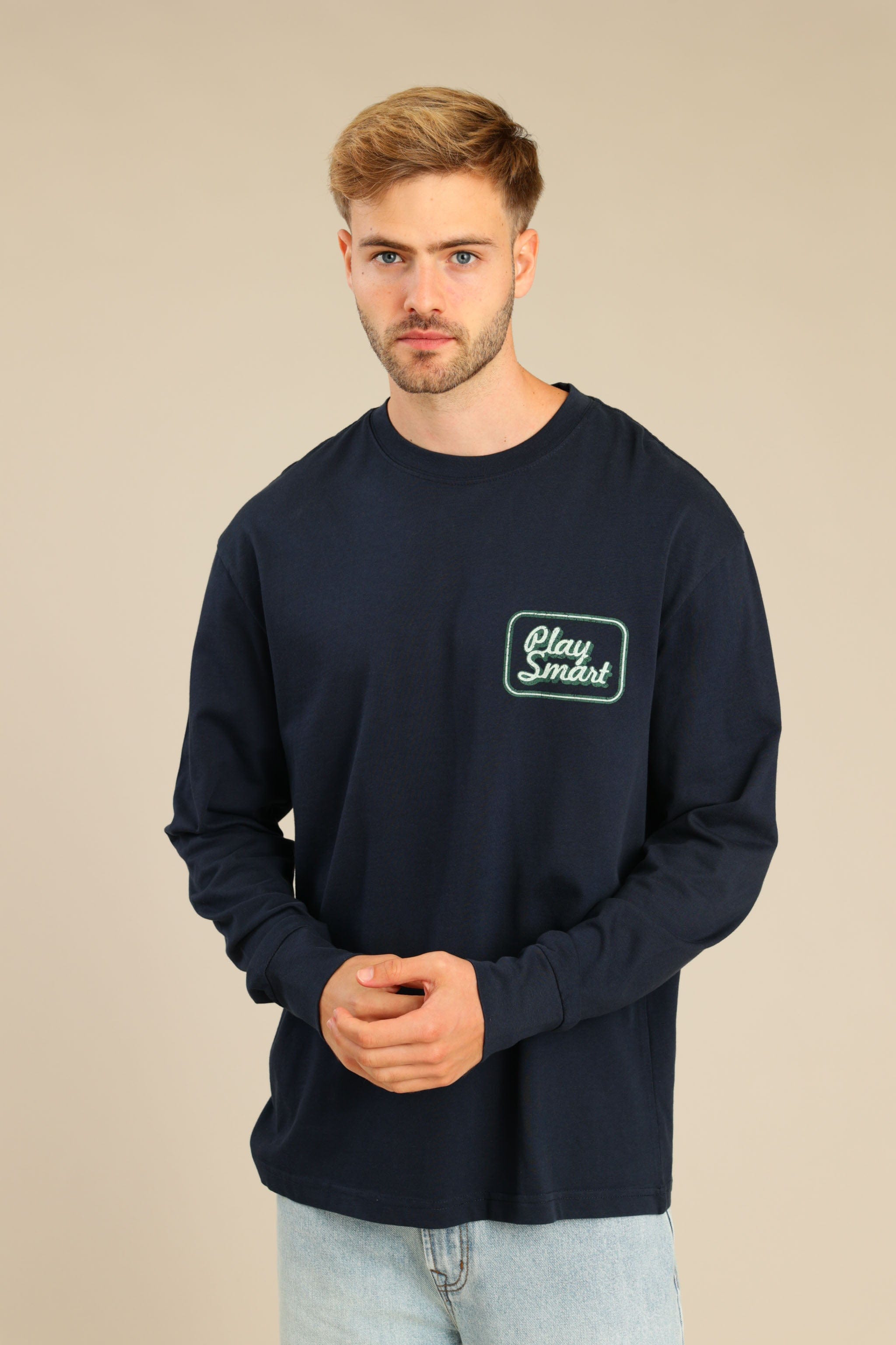 FOX גברים חולצה חולצה עם הדפס חולצה עם הדפס