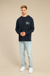 FOX גברים חולצה חולצה עם הדפס חולצה עם הדפס