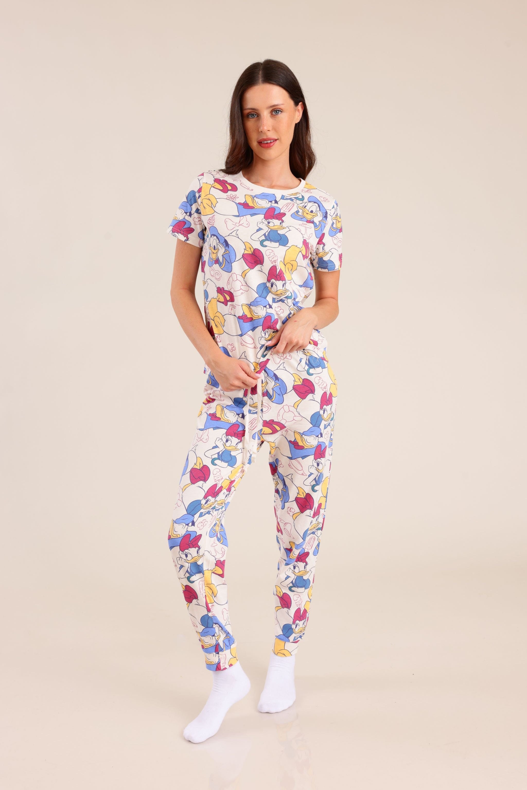 FOX נשים אחר פיג'מה ממותגת דיסני פיג'מה ממותגת דיסני