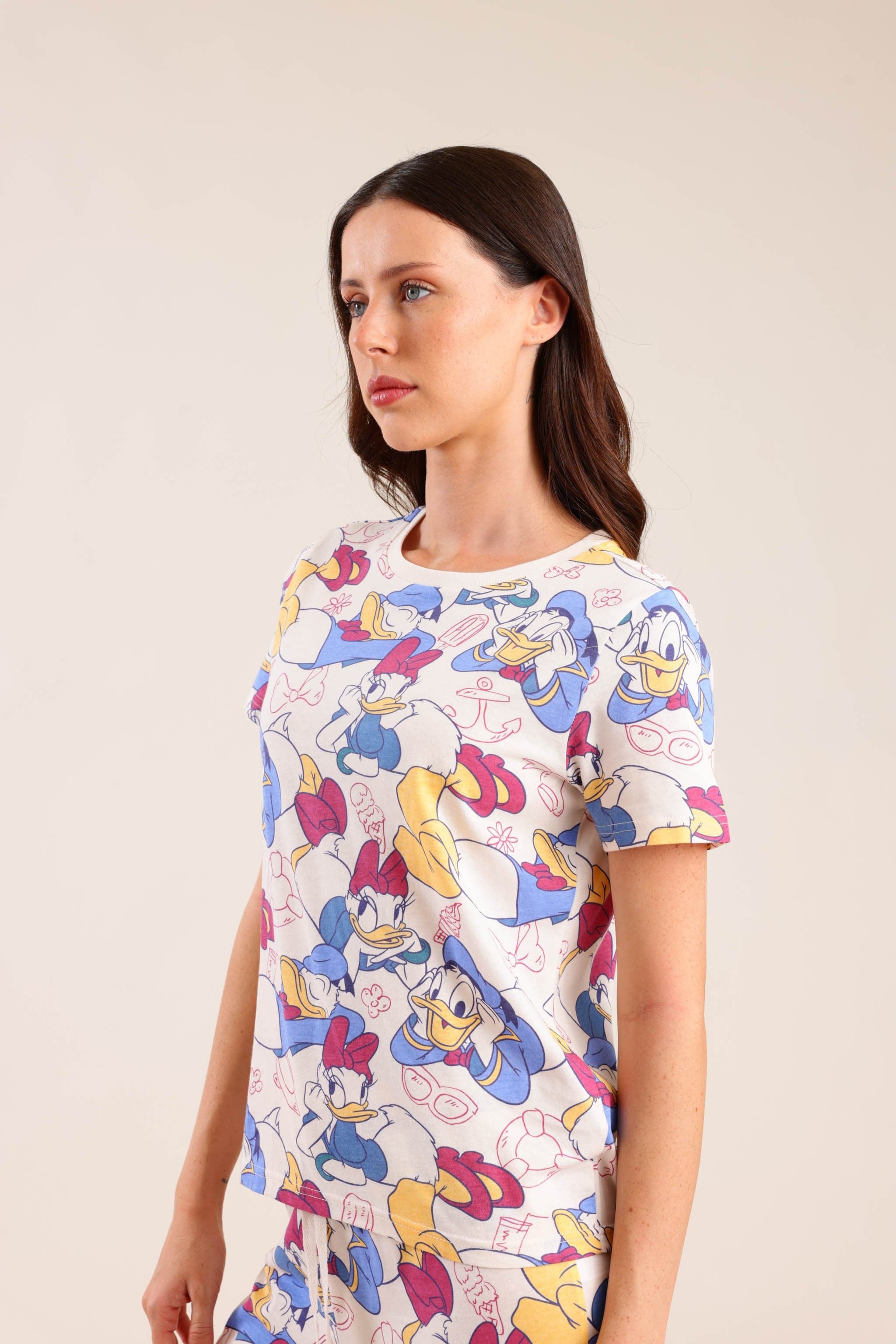 FOX נשים אחר פיג'מה ממותגת דיסני פיג'מה ממותגת דיסני