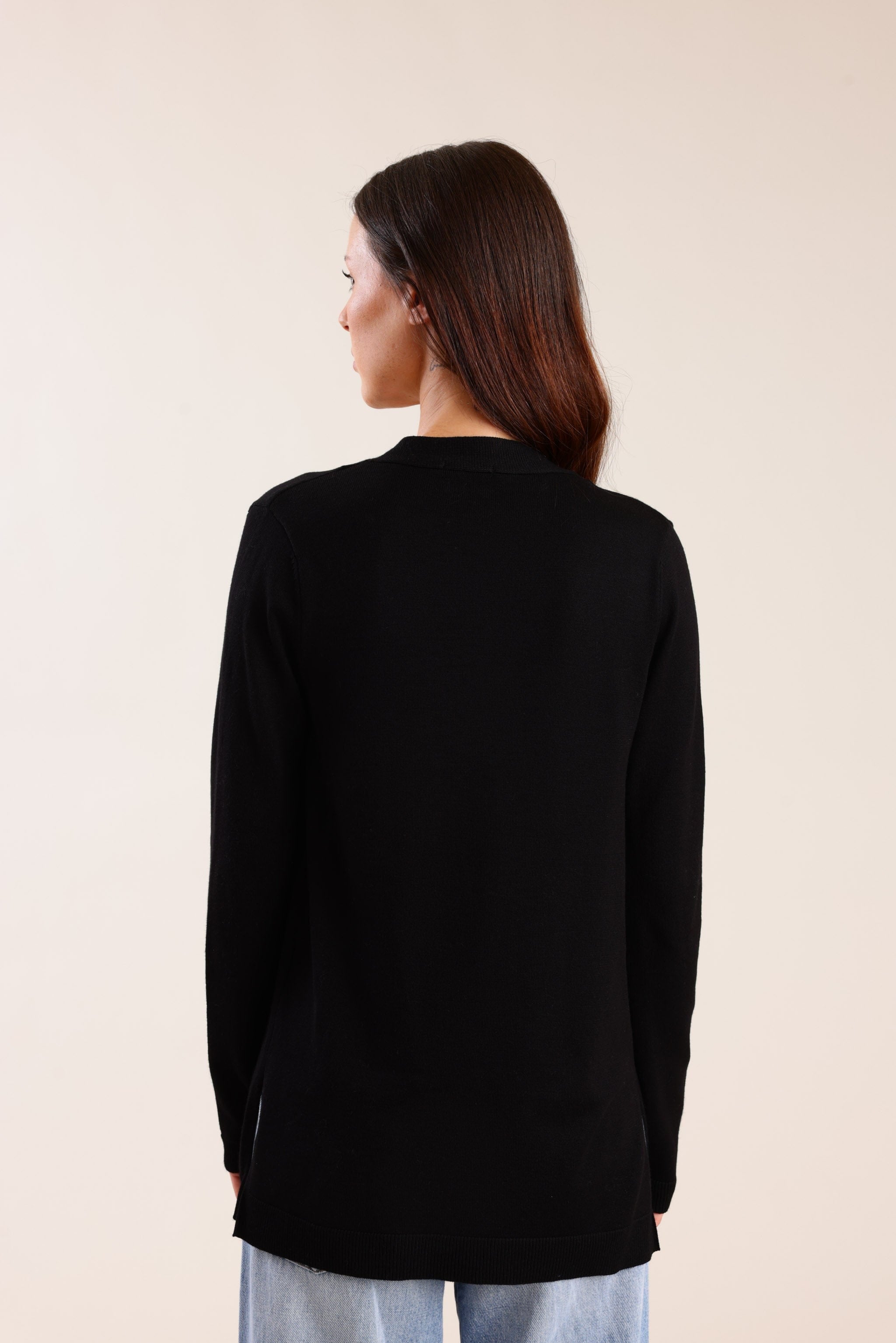 FOX נשים סריגים סריג קרדיגן סריג קרדיגן