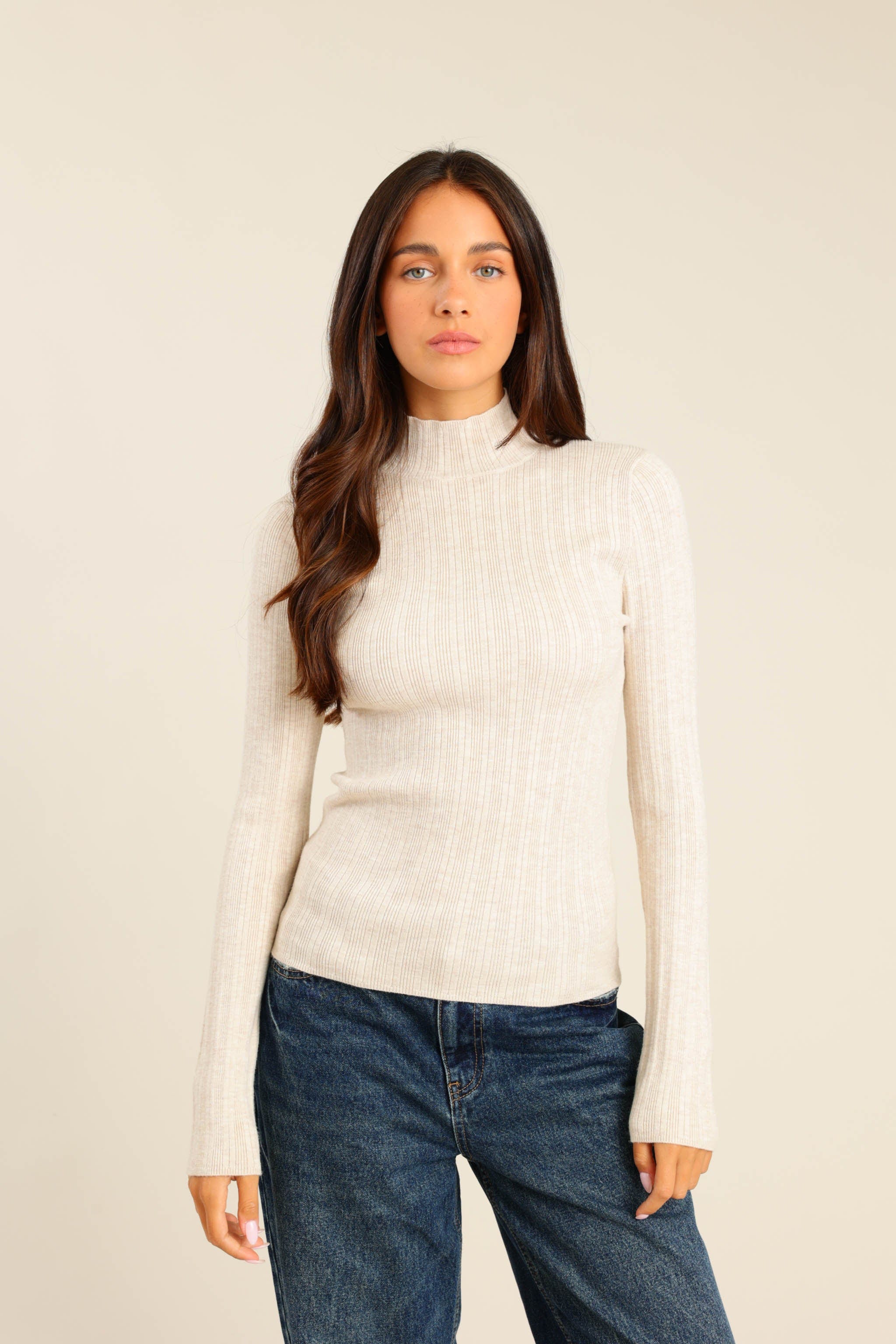 FOX נשים סריגים סריג סריג