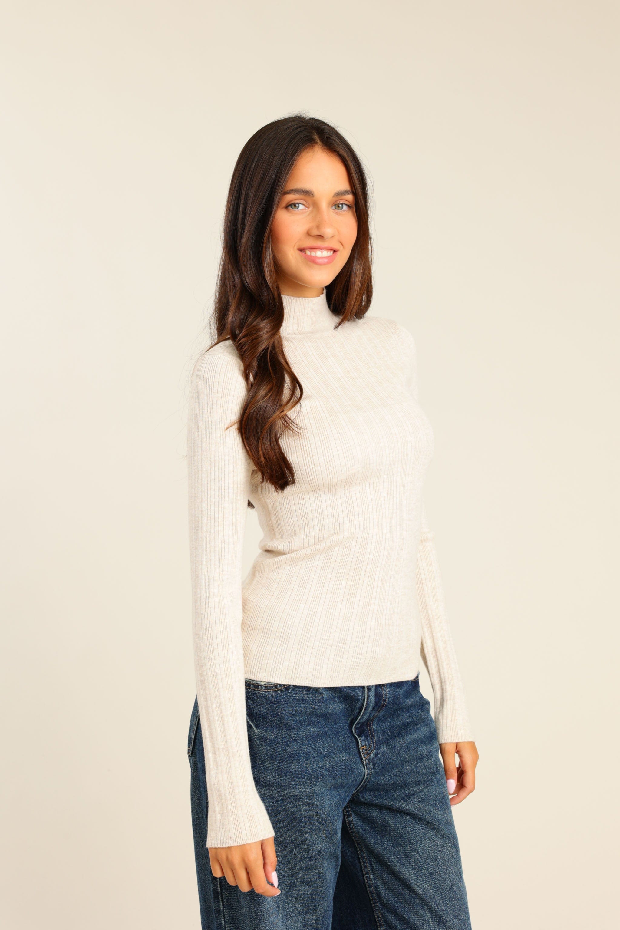 FOX נשים סריגים סריג סריג