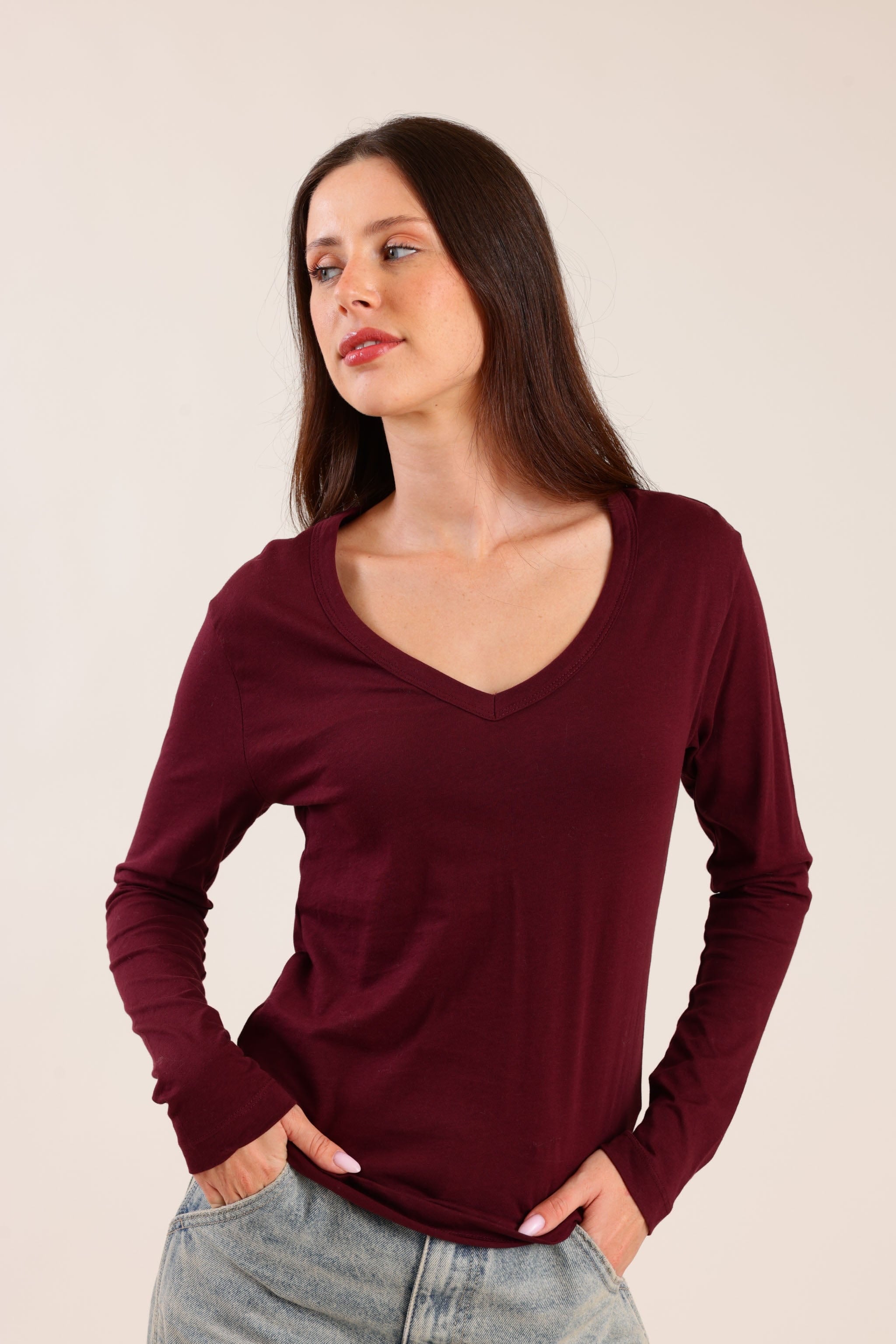 FOX FOX חולצה חולצה חלקה חולצה חלקה