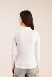 FOX נשים חולצה חולצה חלקה חולצה חלקה