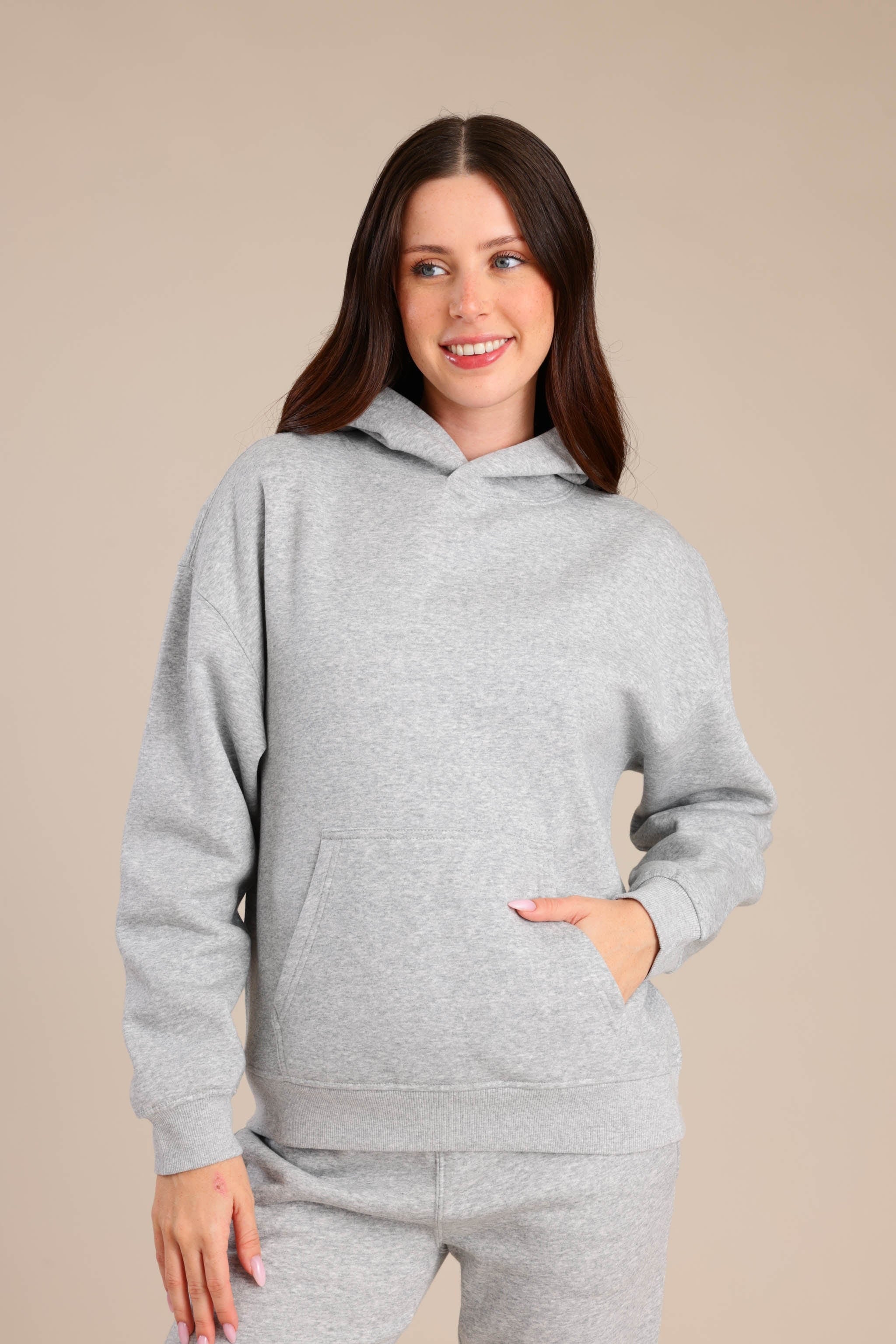 FOX נשים פוטרים פוטר קפוצ'ון חלק פוטר קפוצ'ון חלק