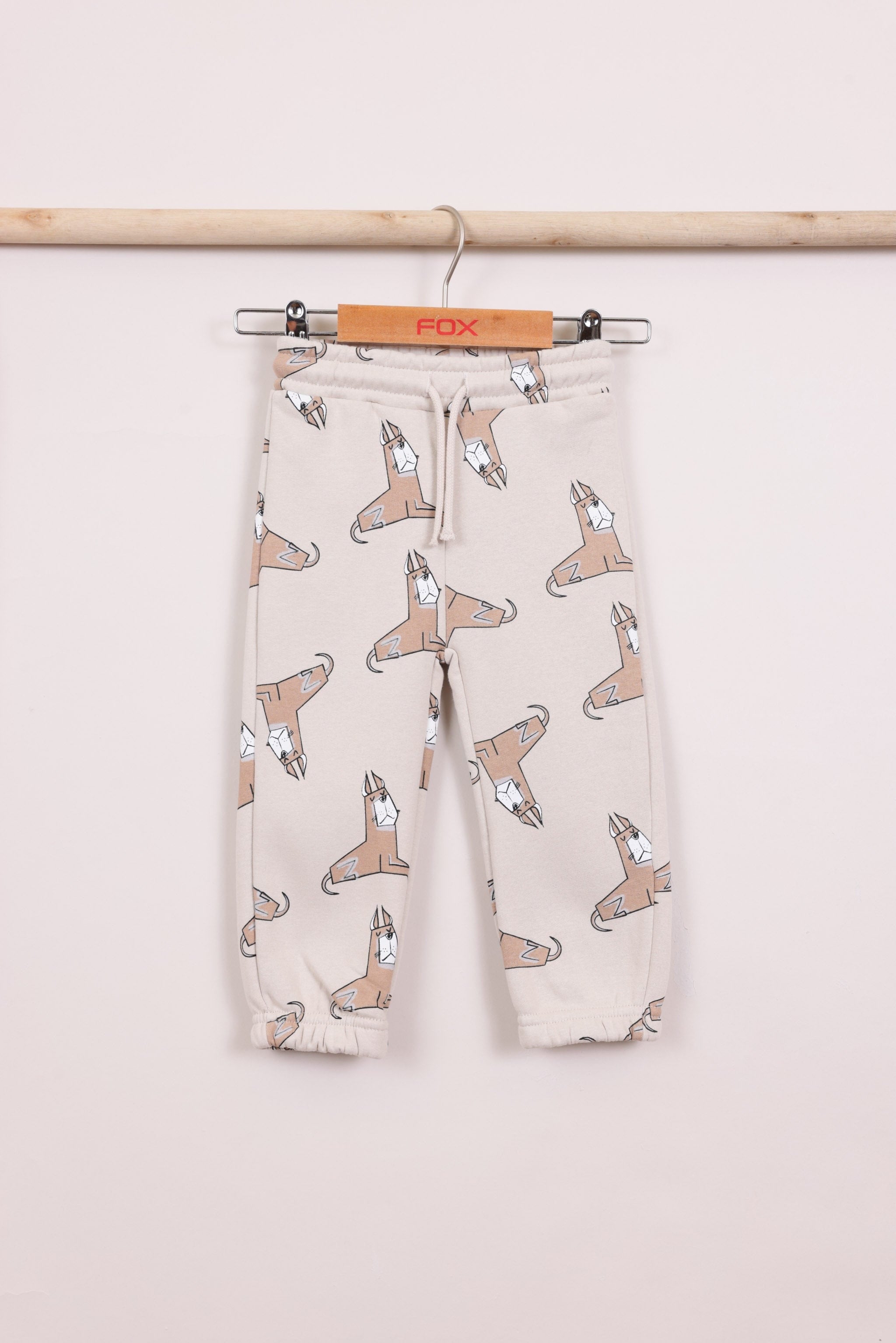 FOX FOX פוטרים מכנסי פוטר עם דפוס 3PP מכנסי פוטר עם דפוס 3PP