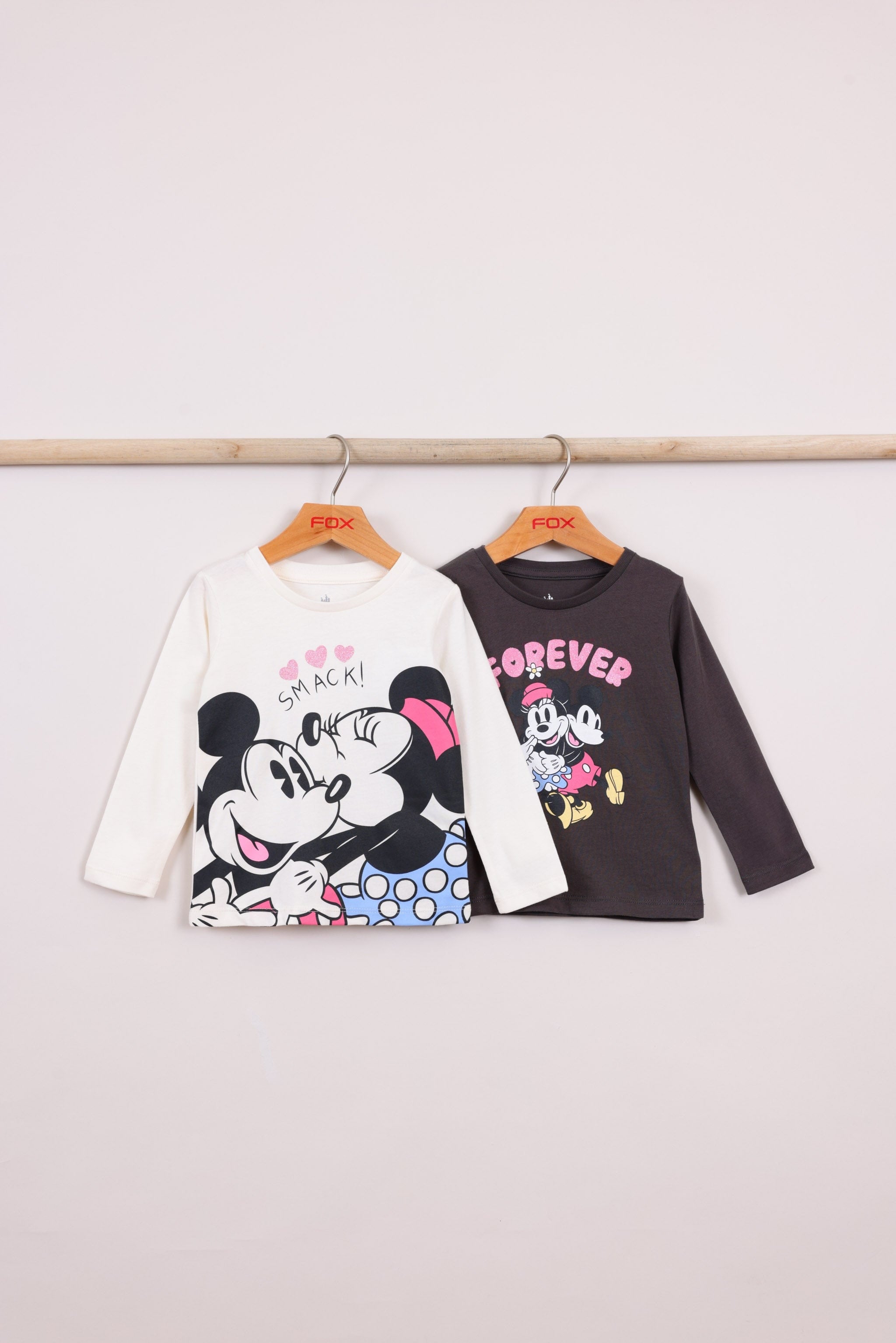 FOX FOX חולצה חולצה ממותגת דיסני 2 במארז חולצה ממותגת דיסני 2 במארז