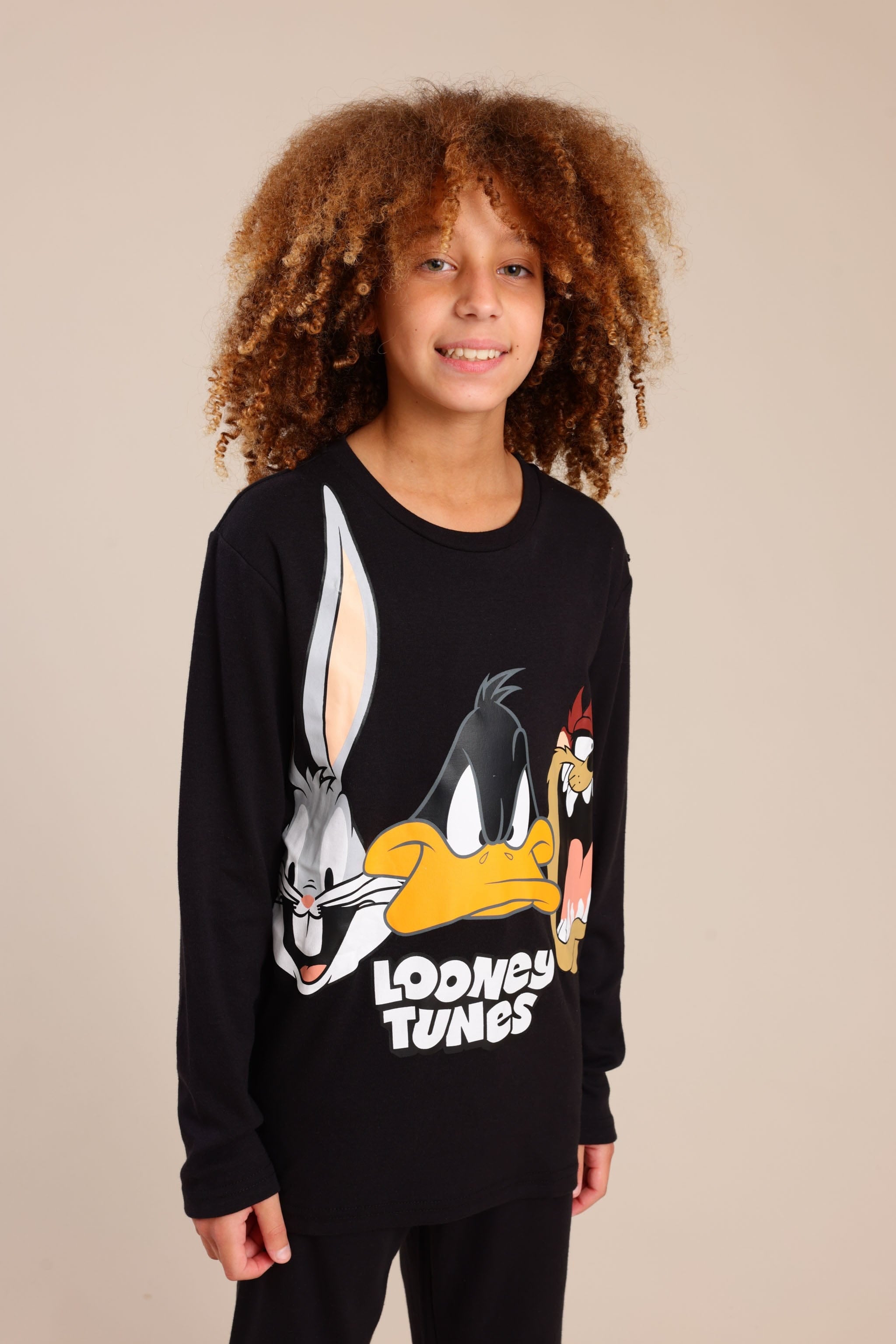 FOX בנים אחר פיג'מה ממותגת לוני טונס פיג'מה ממותגת לוני טונס