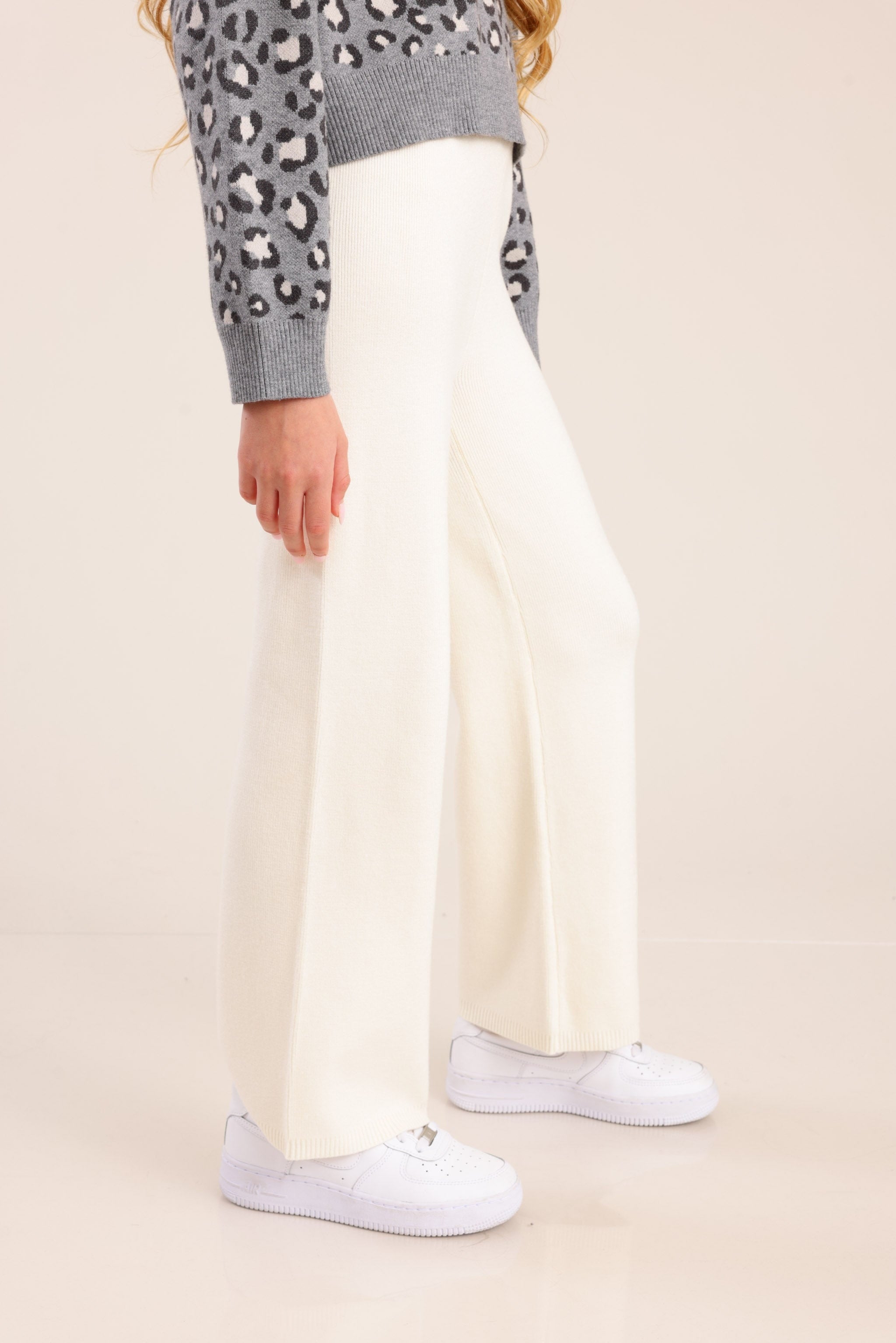 FOX בנות מכנסיים מכנסי אריג מכנסי אריג