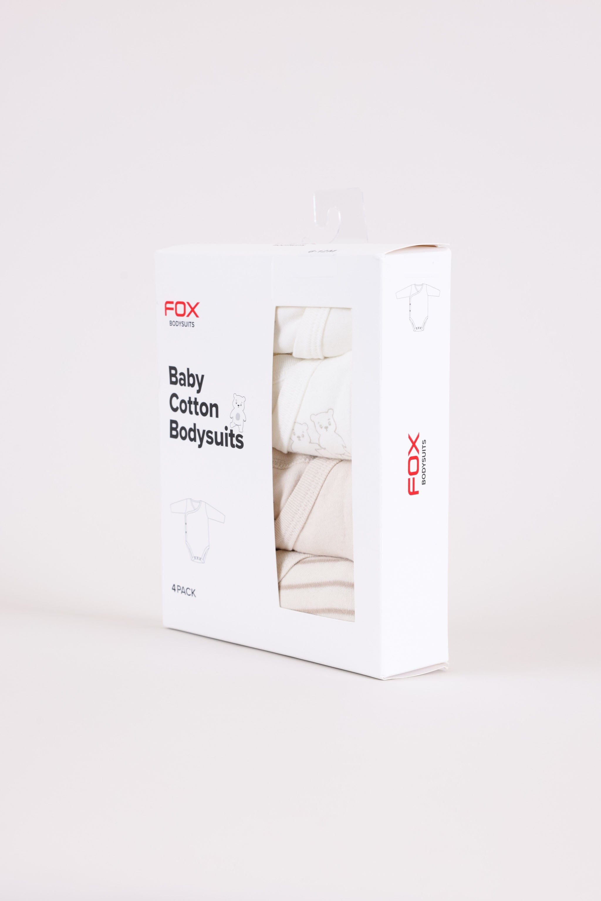 FOX FOX אחר 4PP בגד גוף מעטפת חלק ודפוס 4PP בגד גוף מעטפת חלק ודפוס