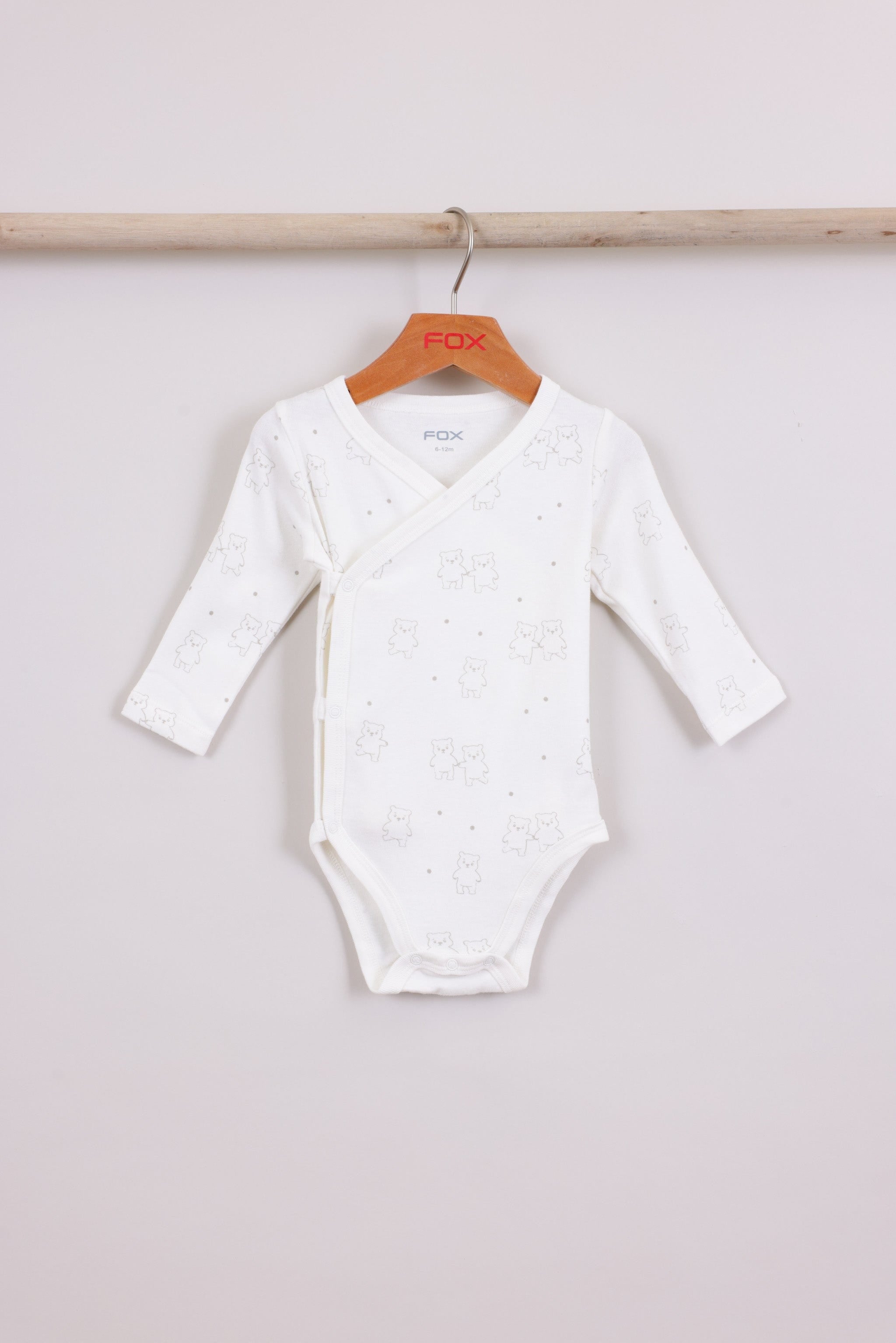 FOX FOX אחר 4PP בגד גוף מעטפת חלק ודפוס 4PP בגד גוף מעטפת חלק ודפוס