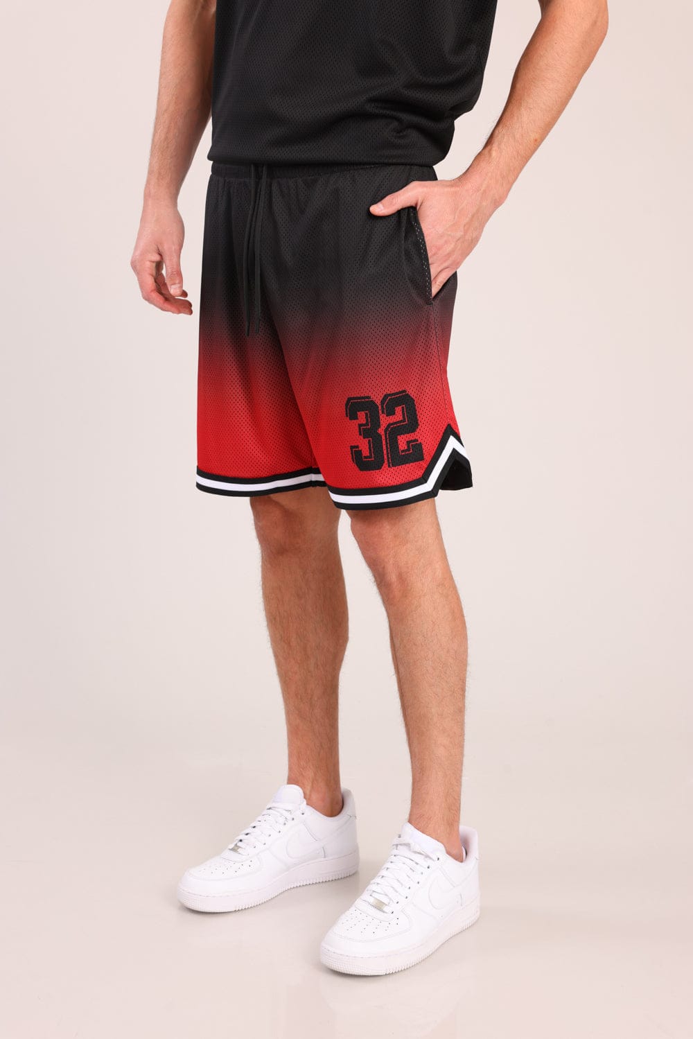 FOX גברים מכנסיים קצרים מכנסי כדורסל מכנסי כדורסל