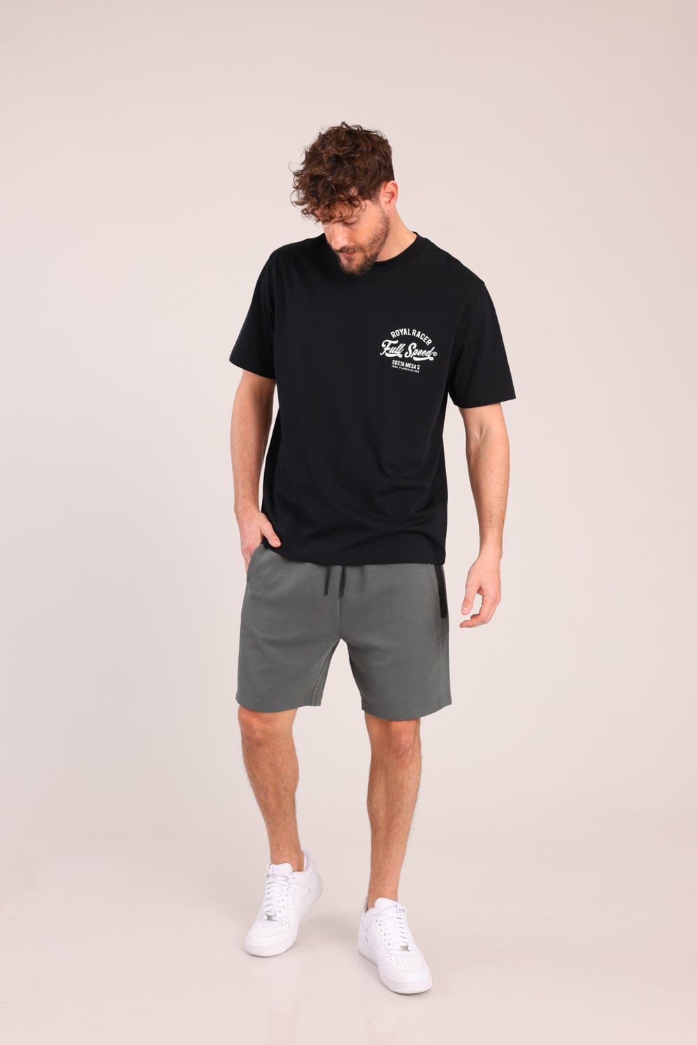 FOX גברים מכנסיים קצרים מכנסי טק קצרים מכנסי טק קצרים