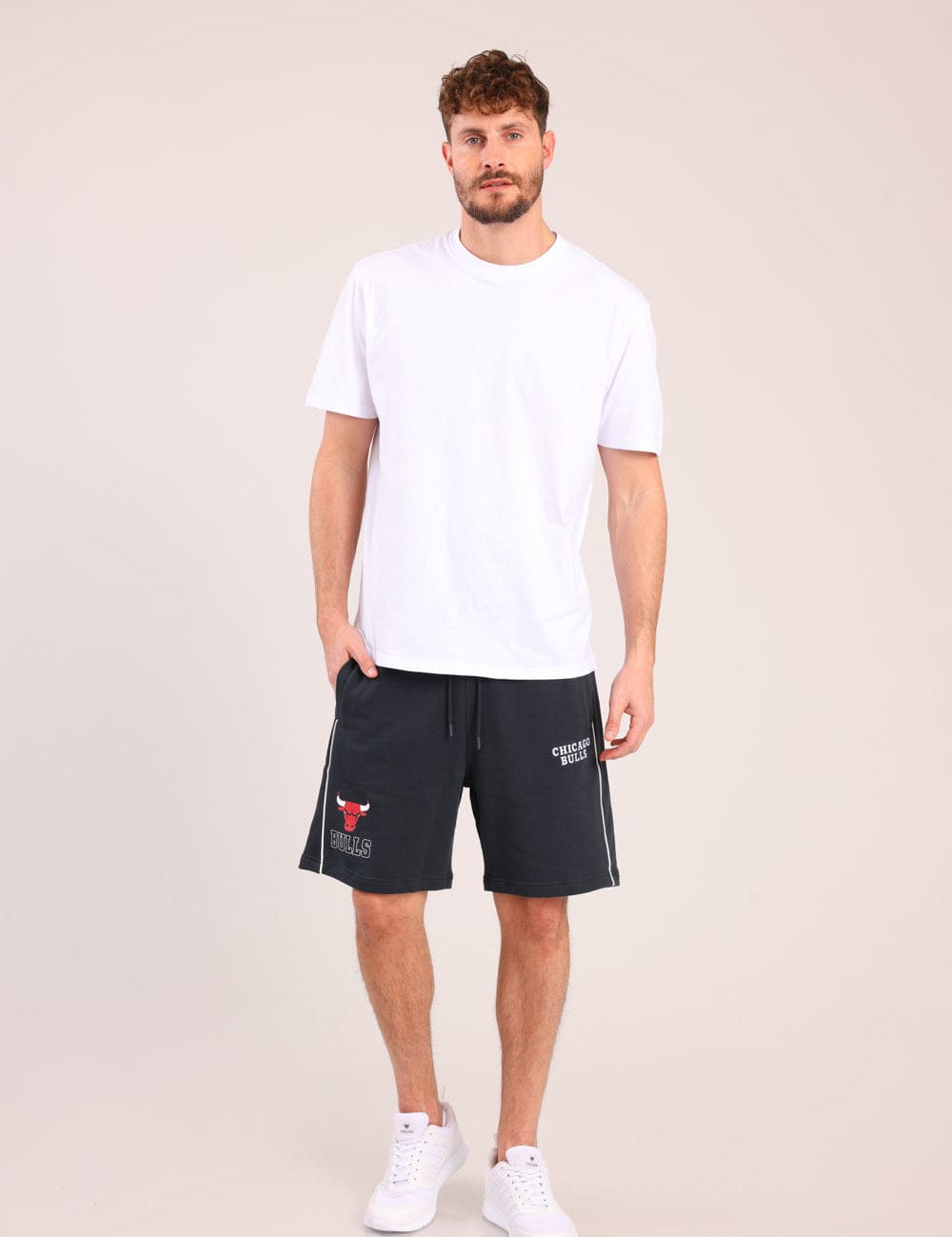 FOX גברים מכנסיים קצרים מכנסיים קצרים ממותגים NBA מכנסיים קצרים ממותגים NBA