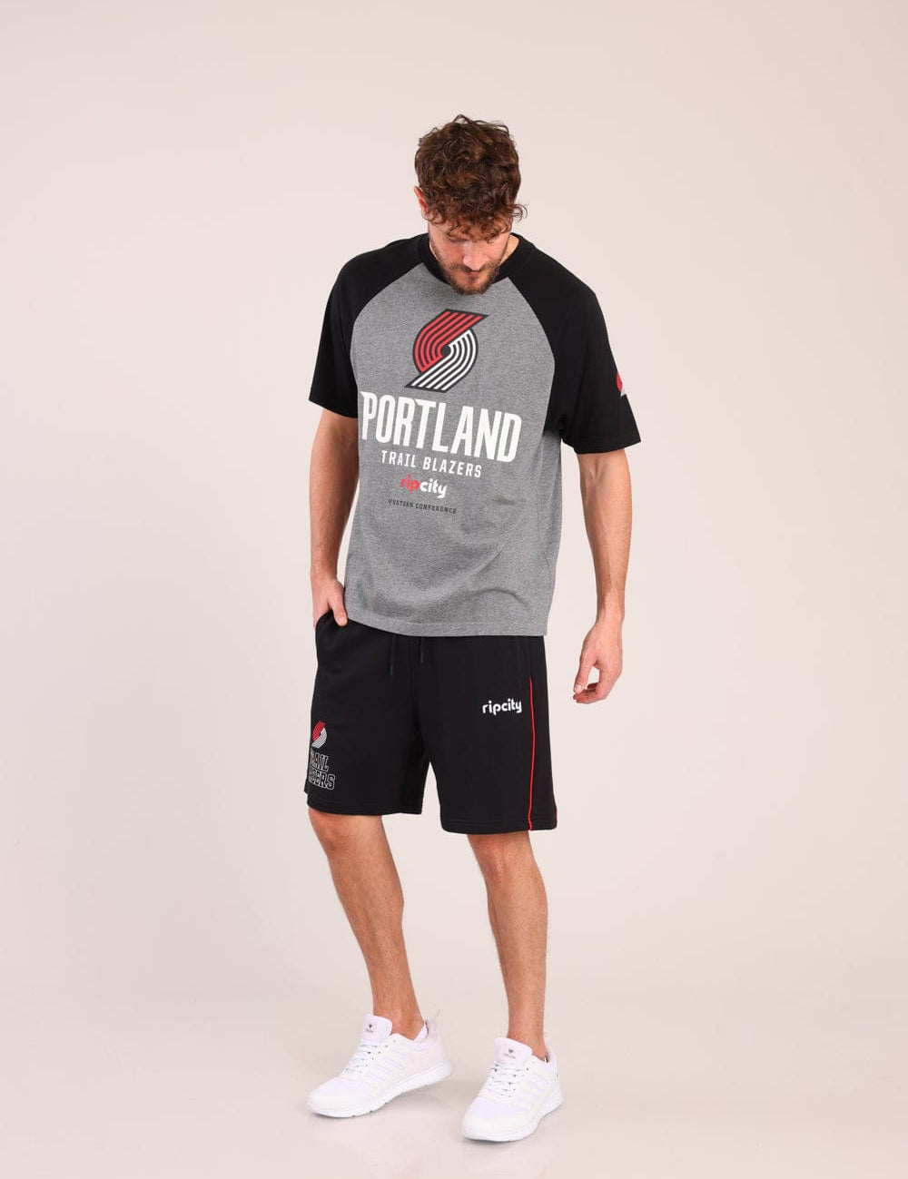 FOX גברים מכנסיים קצרים מכנסיים קצרים ממותגים NBA מכנסיים קצרים ממותגים NBA