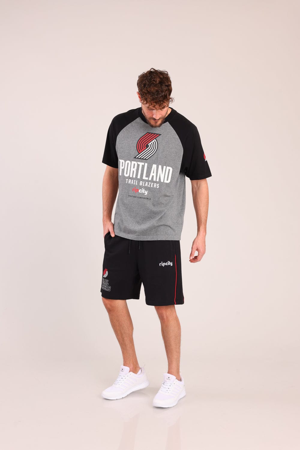 FOX גברים מכנסיים קצרים מכנסיים קצרים ממותגים NBA מכנסיים קצרים ממותגים NBA