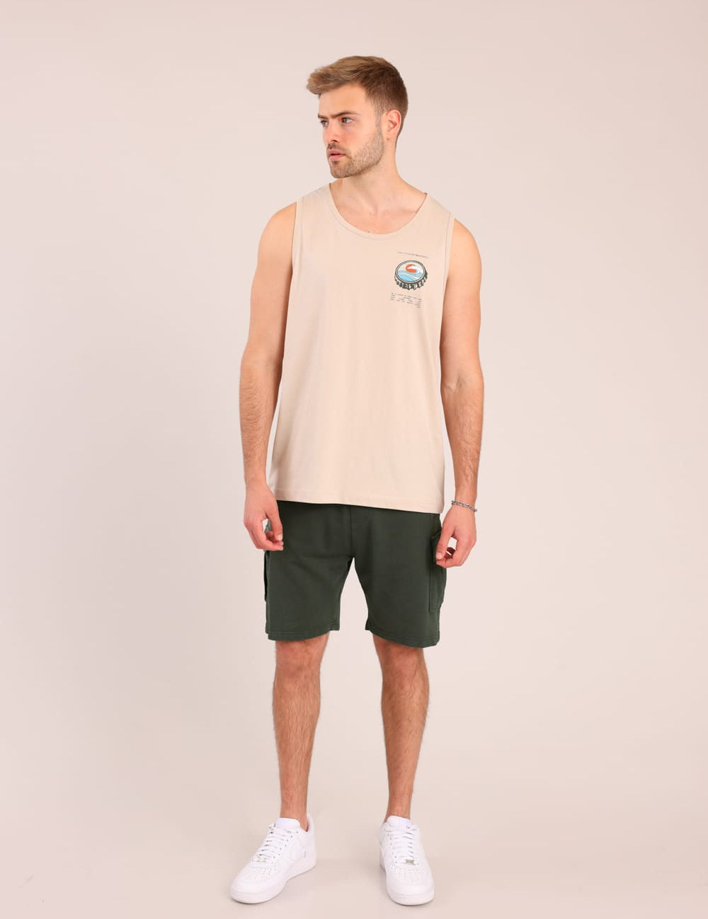 FOX גברים מכנסיים קצרים מכנסיים קצרים מכנסיים קצרים