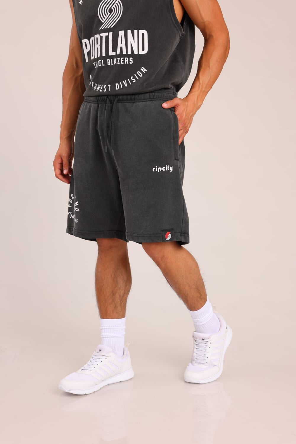 FOX גברים מכנסיים קצרים מכנסיים קצרים ממותגים NBA מכנסיים קצרים ממותגים NBA