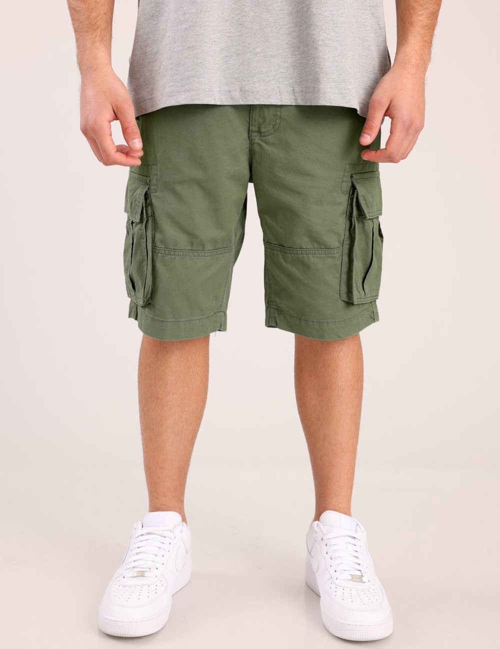 FOX גברים מכנסיים מכנסי אריג קצרים מכנסי אריג קצרים