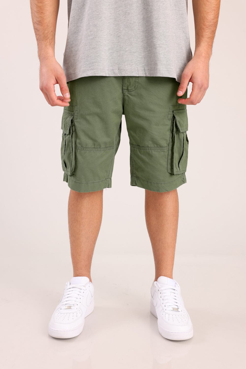 FOX גברים מכנסיים מכנסי אריג קצרים מכנסי אריג קצרים