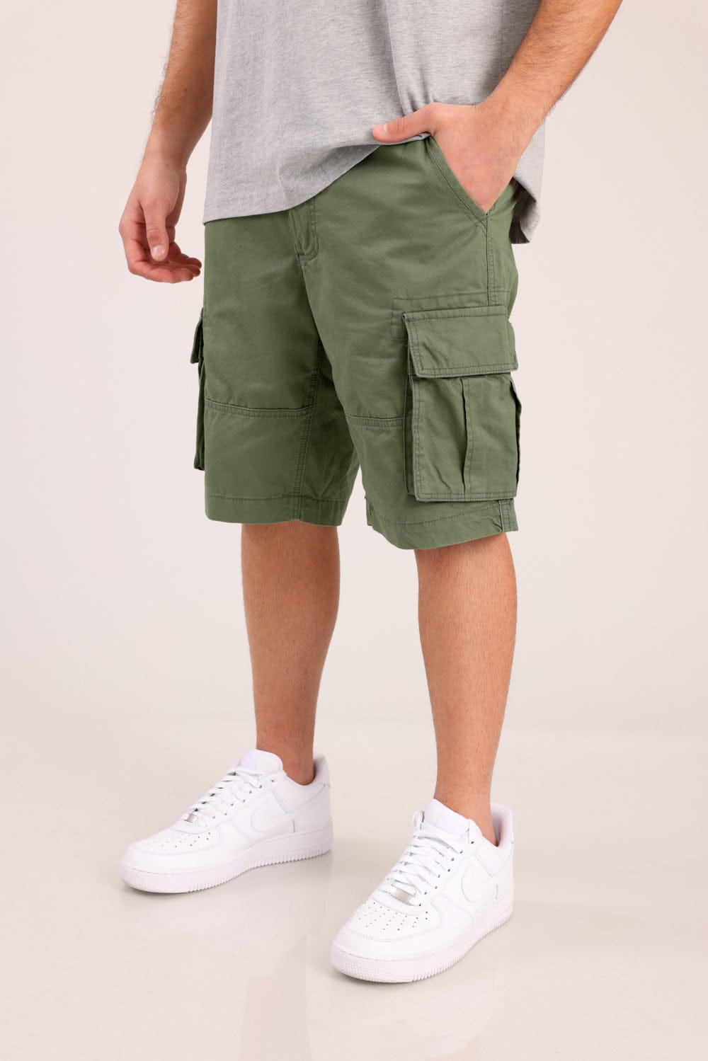 FOX גברים מכנסיים מכנסי אריג קצרים מכנסי אריג קצרים