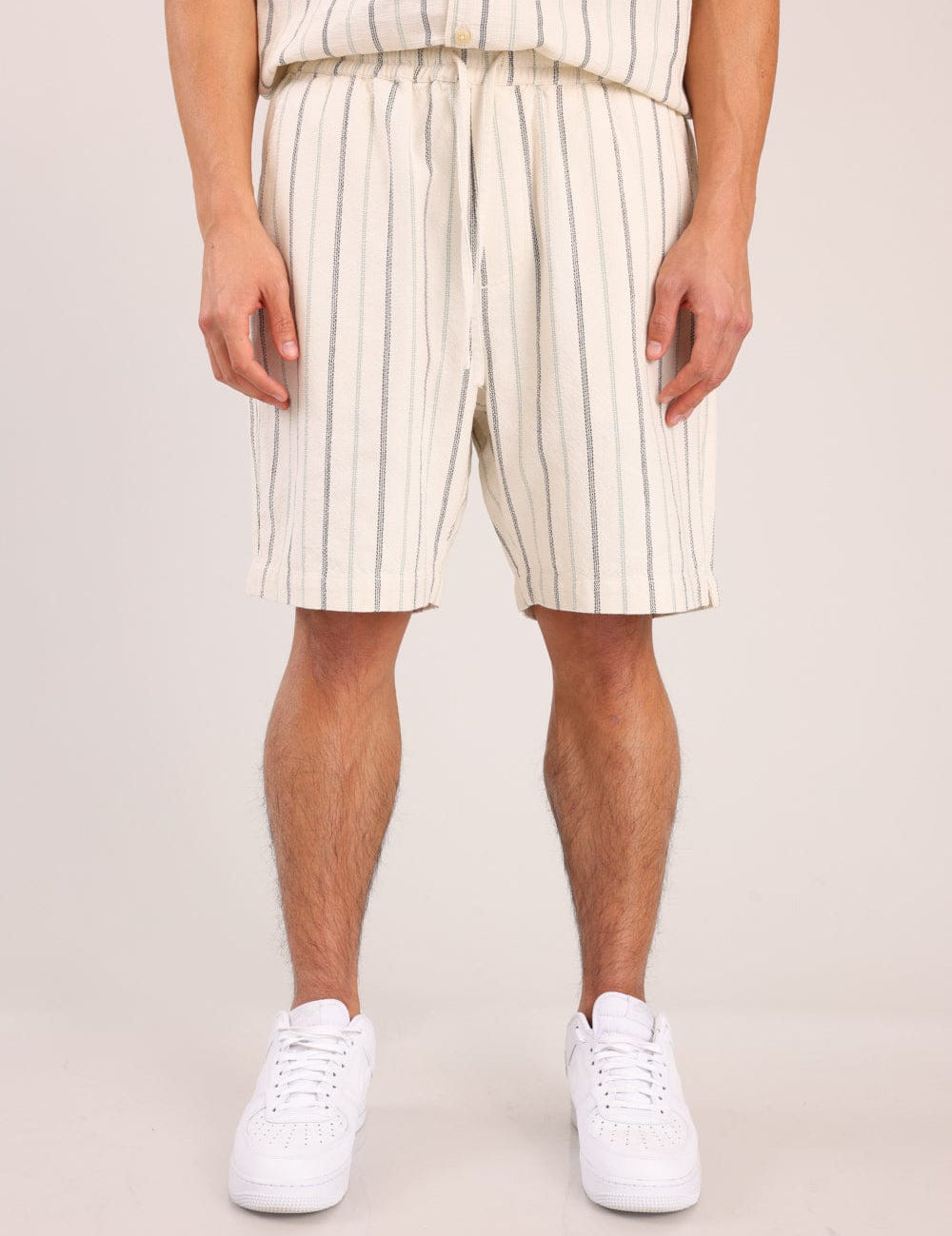 FOX גברים מכנסיים מכנסי אריג קצרים מכנסי אריג קצרים