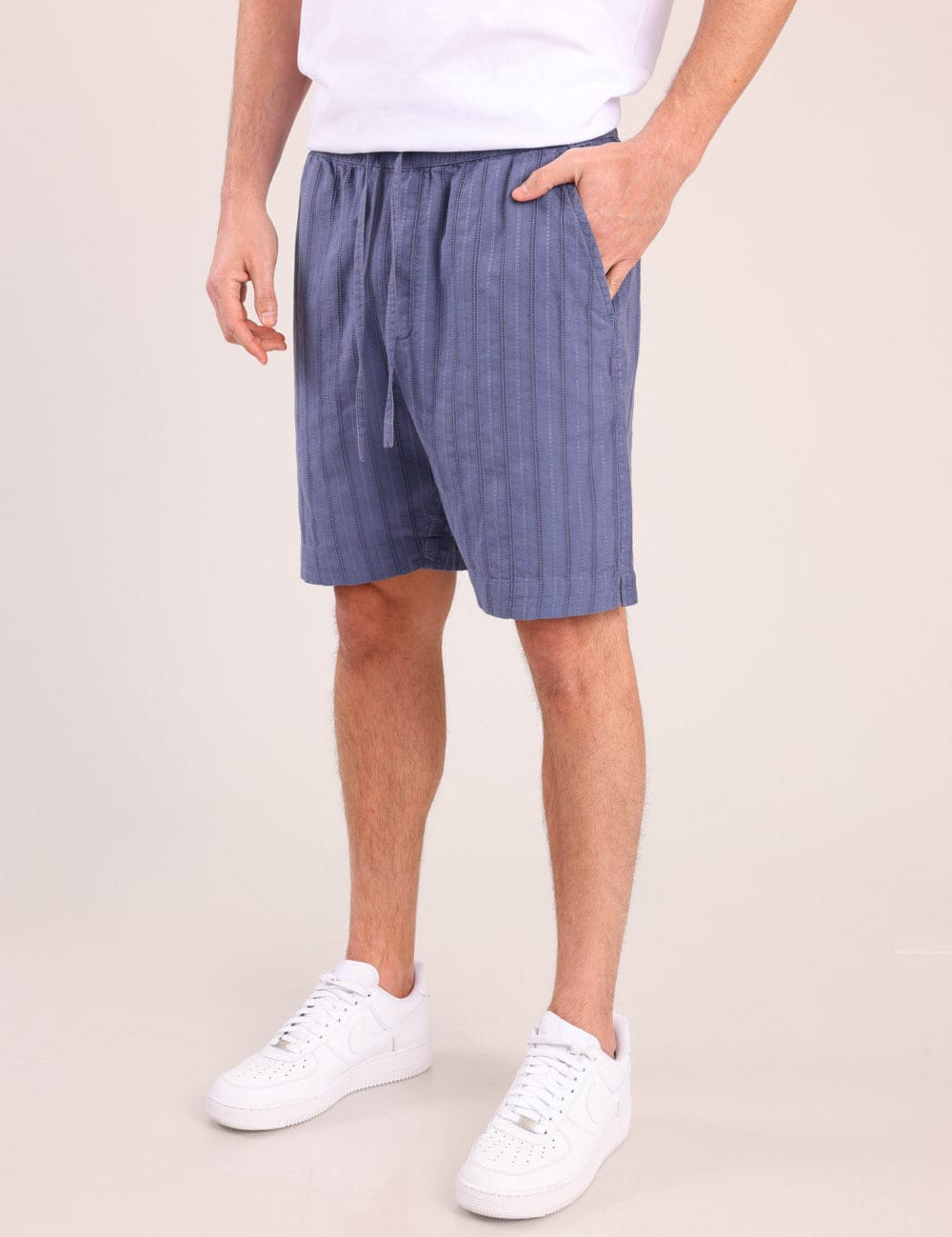 FOX גברים מכנסיים קצרים מכנסי אריג קצרים מכנסי אריג קצרים