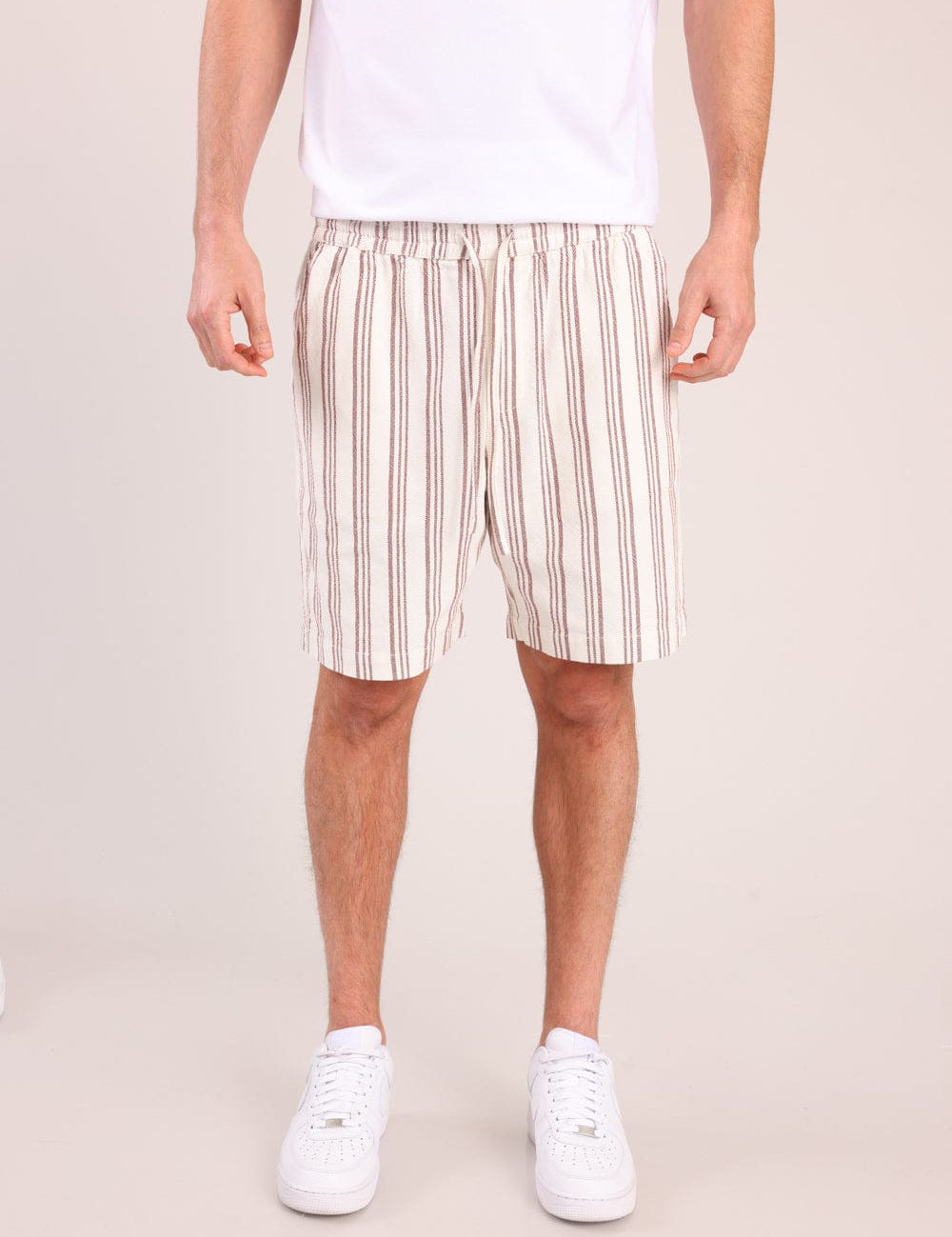 FOX גברים מכנסיים קצרים מכנסי אריג קצרים מכנסי אריג קצרים