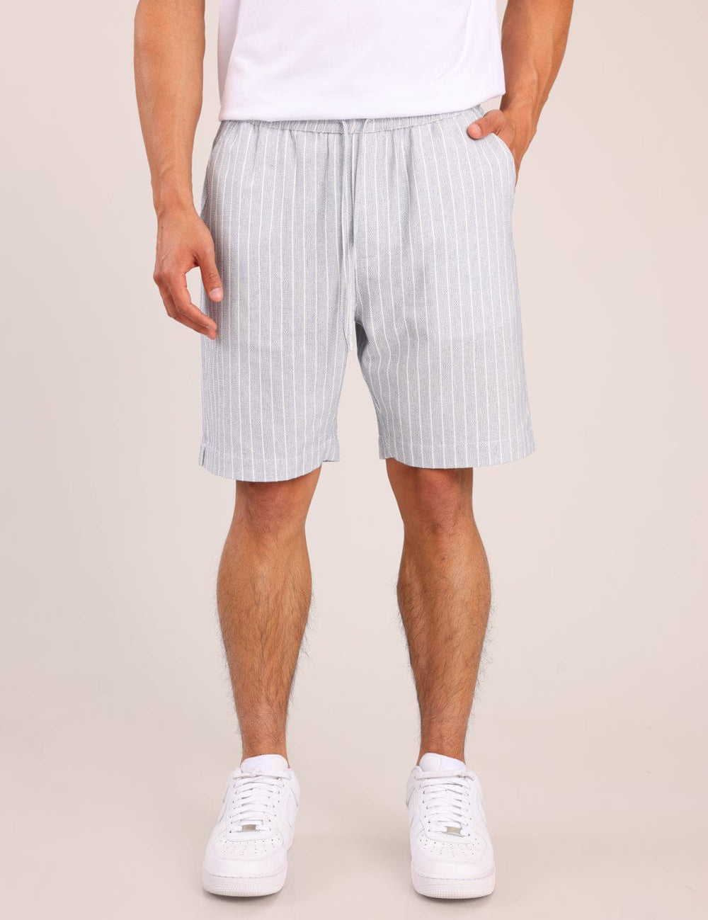 FOX גברים מכנסיים קצרים מכנסי אריג קצרים מכנסי אריג קצרים