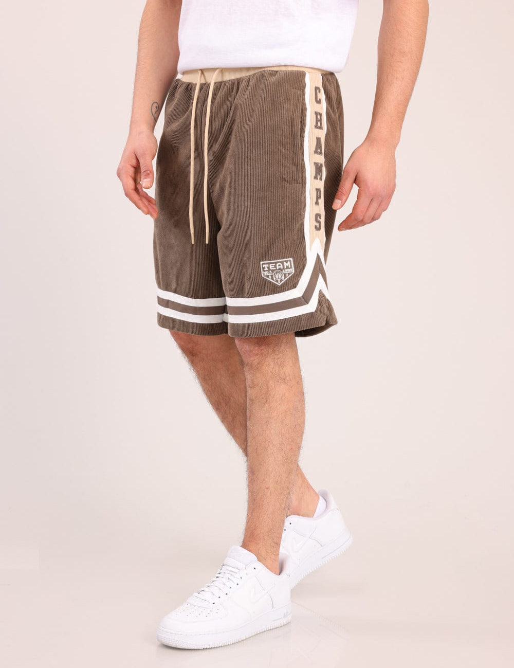 FOX גברים מכנסיים קצרים מכנסי אריג קצרים מכנסי אריג קצרים