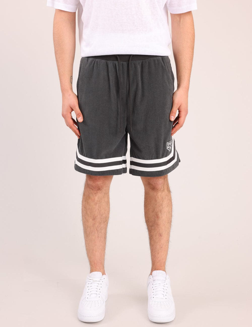 FOX גברים מכנסיים קצרים מכנסי אריג קצרים מכנסי אריג קצרים