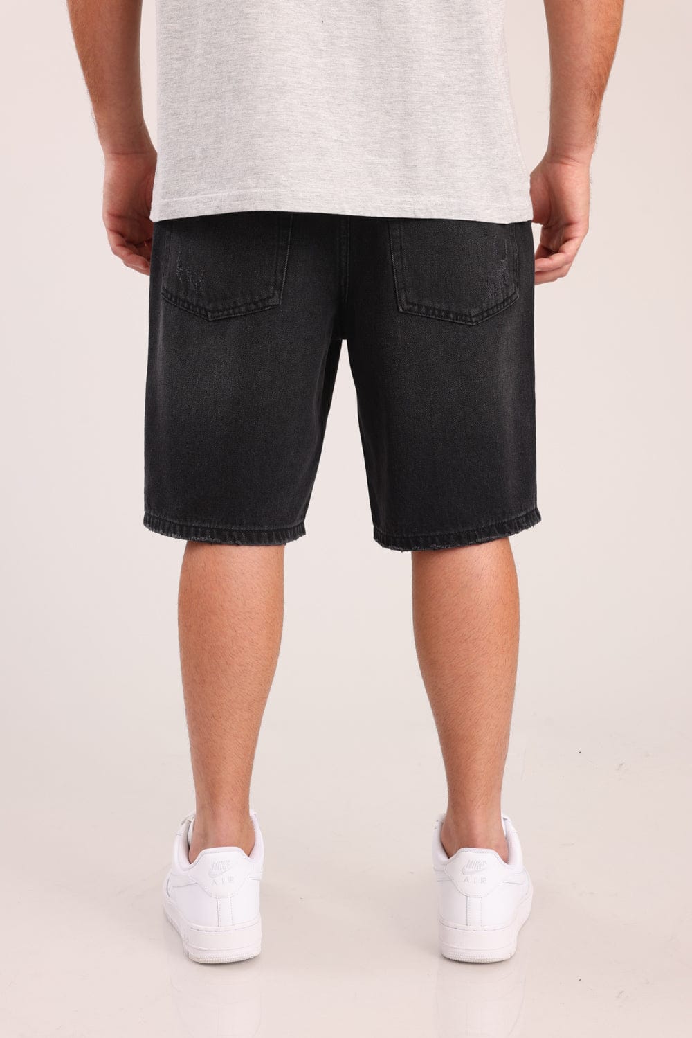 FOX גברים מכנסיים ג'ינס קצר גברים ג'ינס קצר גברים