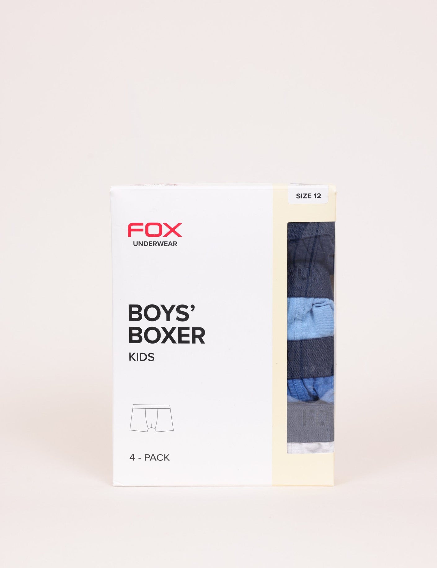 FOX אביזרים תחתונים מארז 4 תחתוני בוקסר בנים FOX | מארז 4 תחתוני בוקסר בנים | קנה עכשיו