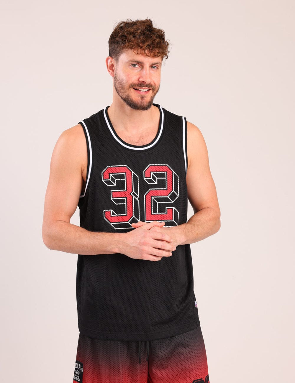 FOX גברים אחר גופייה עם הדפס גופייה עם הדפס